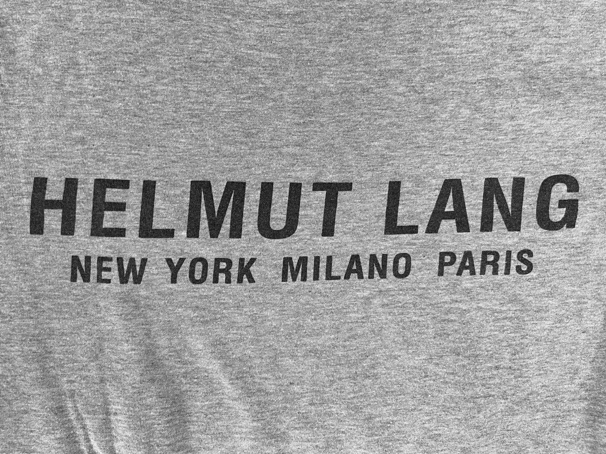 Helmut Lang Archive/Vintage Logo Longsleeve T-Shirt Size US XS / EU 42 / 0 - 3 Thumbnail