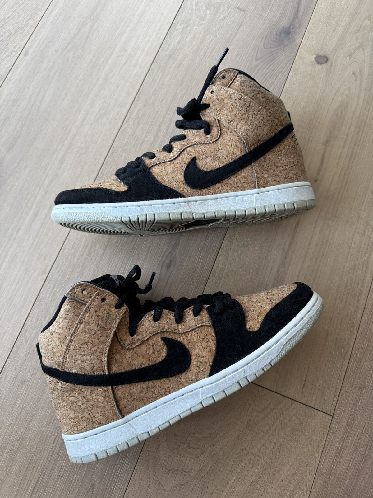 Nike Nike Dunk Premium High SB - Cork RARE 2015! | Grailed
