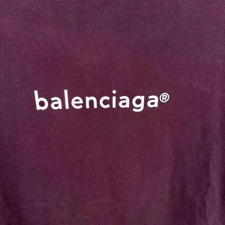 Balenciaga Balenciaga Purple mailbox short sleeves Size US S / EU 44-46 / 1 - 3 Thumbnail