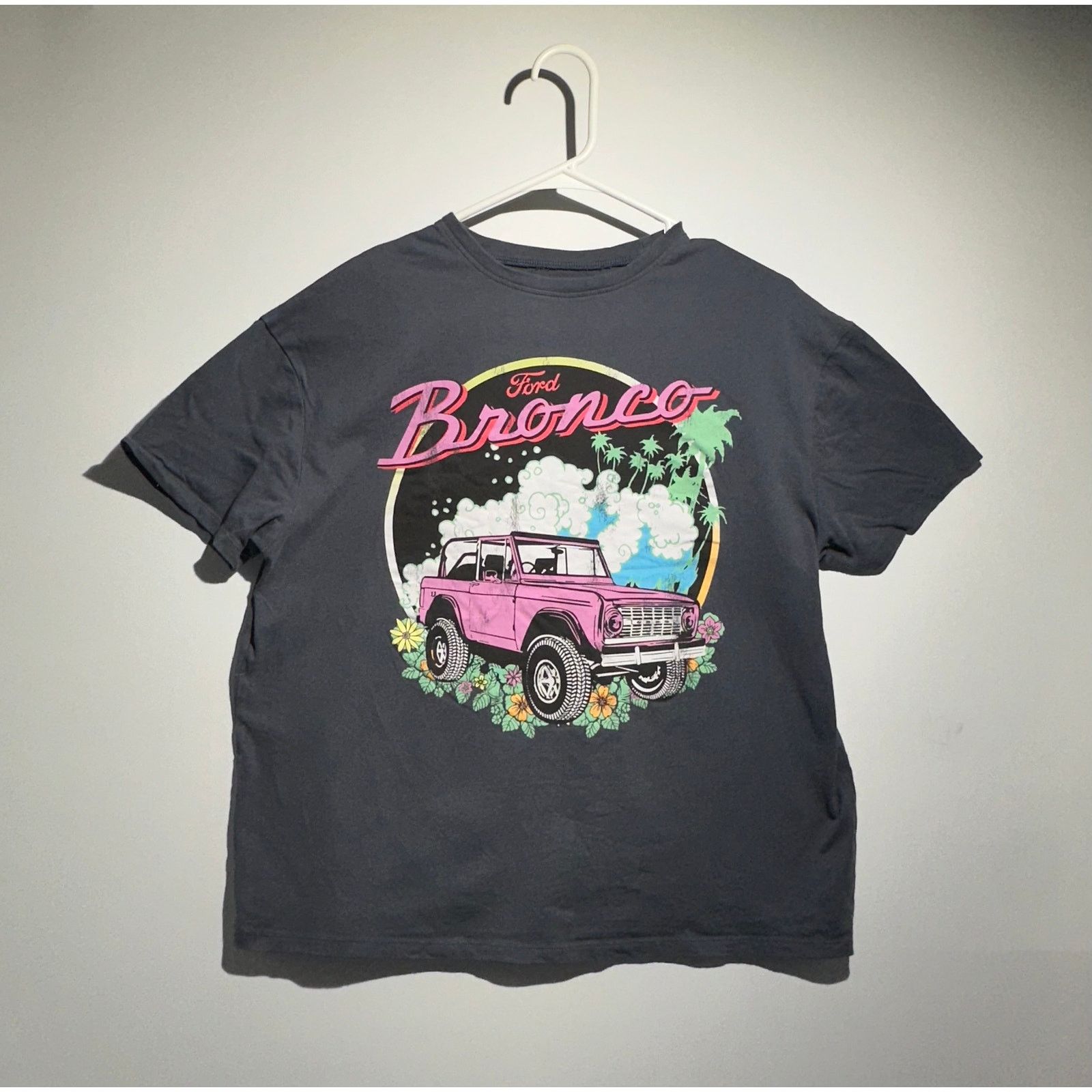 Ford Gray Ford Bronco Pink Print Size Small Size S / US 4 / IT 40 - 1 Thumbnail