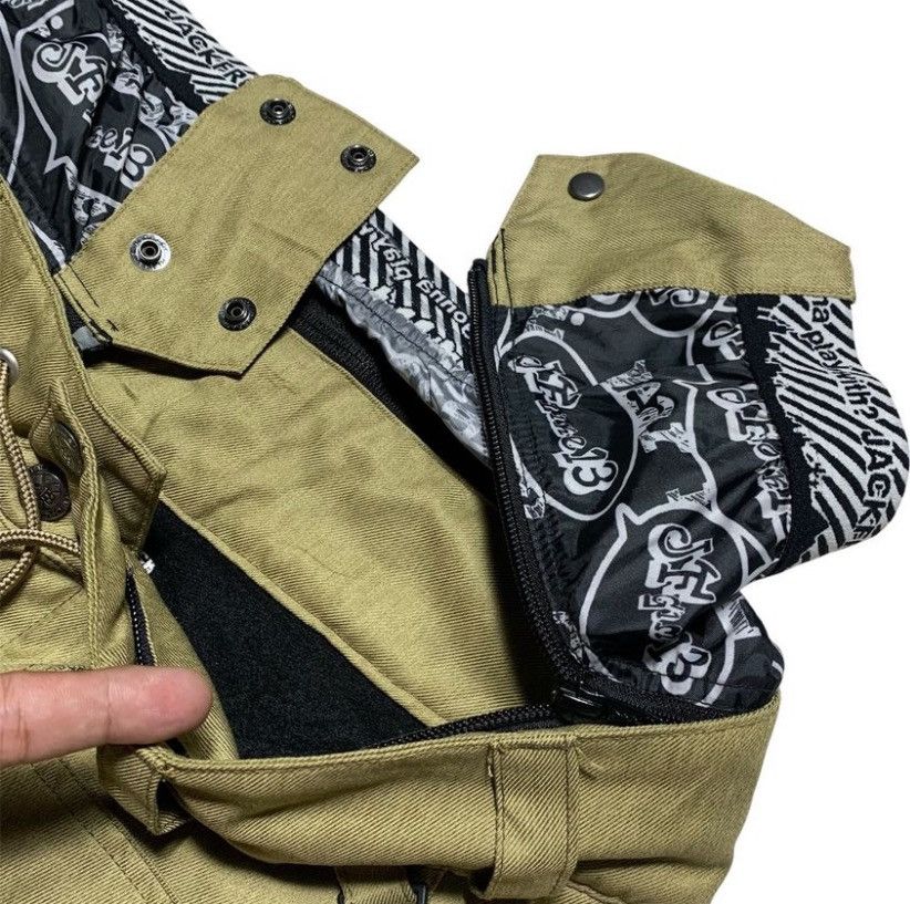 20471120 DOUBLE WAIST JACK FROST 13 BONDAGE FLARE MULTI POCKET LGB Size US 36 / EU 52 - 9 Thumbnail