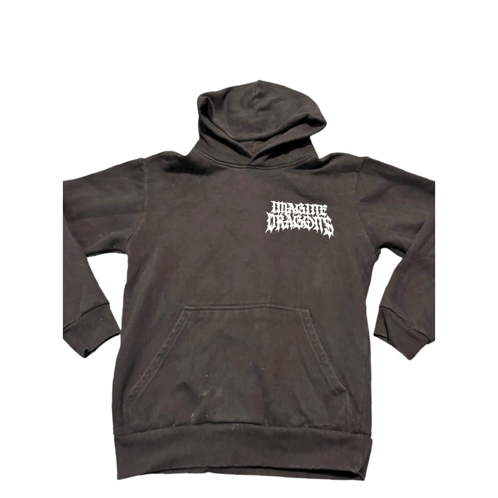 Vintage Authentic Imagine Dragons Hoodie Mens Small Black Loom World Official Tour 2024 Size US S / EU 44-46 / 1 - 3 Thumbnail