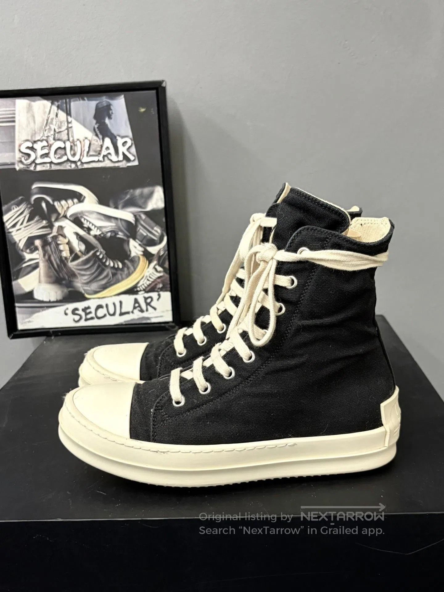 Rick Owens Rick Owens High. Size US 4 / IT 34 - 2 Thumbnail