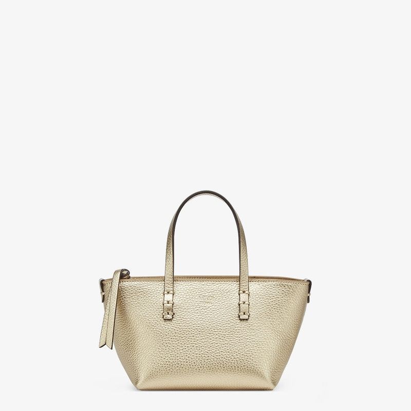 Fendi o1s1wg110326 Size: OS/Roll Mini in Golden Size ONE SIZE - 1 Thumbnail
