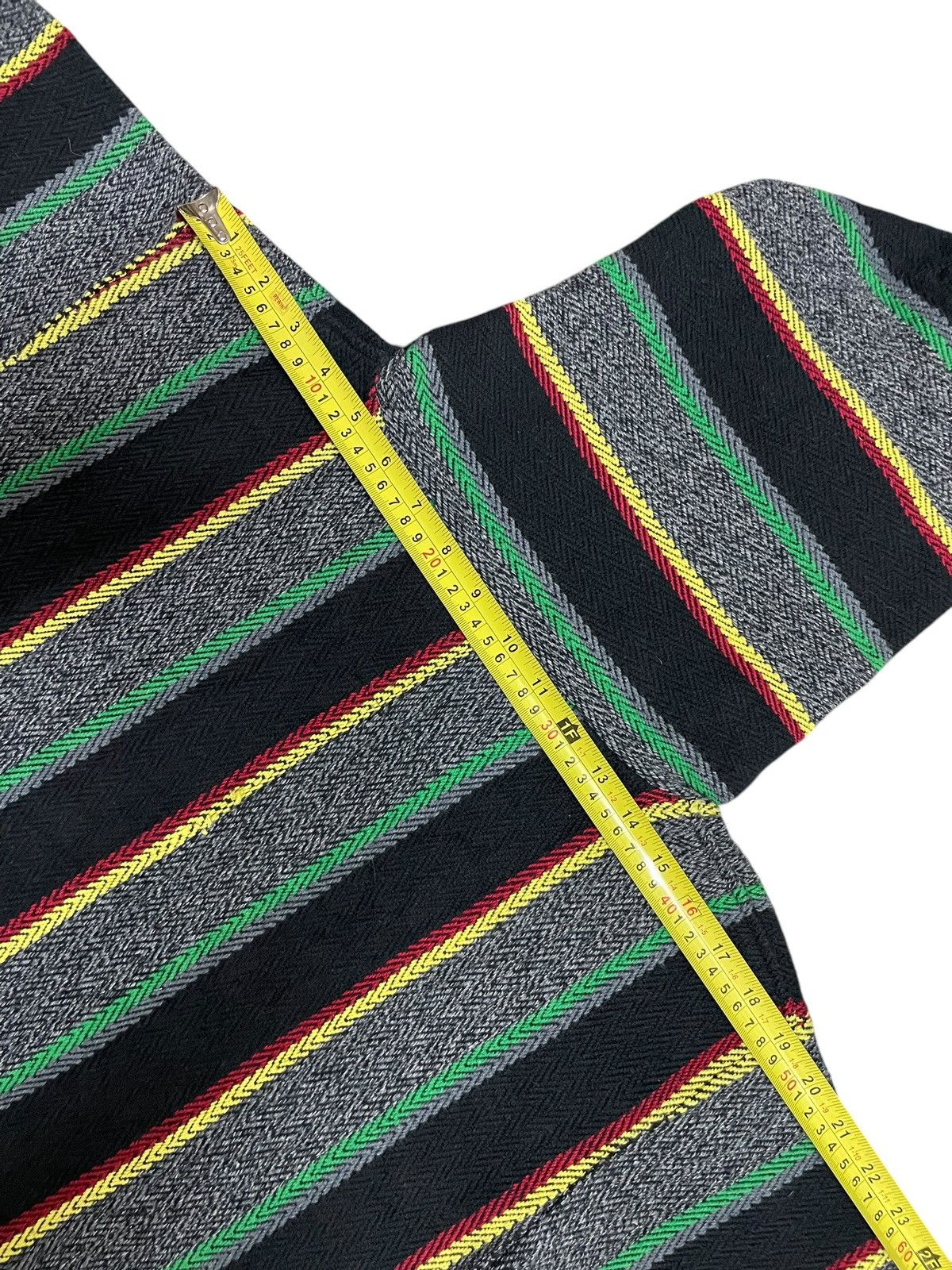 Bob Marley Vintage Y2K Rasta Style Knitted Stripe Streetwear Hoodie Size US XL / EU 56 / 4 - 15 Thumbnail