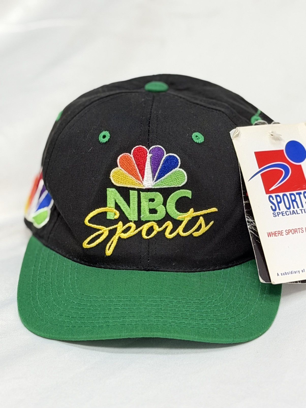 Nike Vintage 1996 NBC Sportsx Nike SportsSpecialties Snapback Cap Size ONE SIZE - 6 Thumbnail