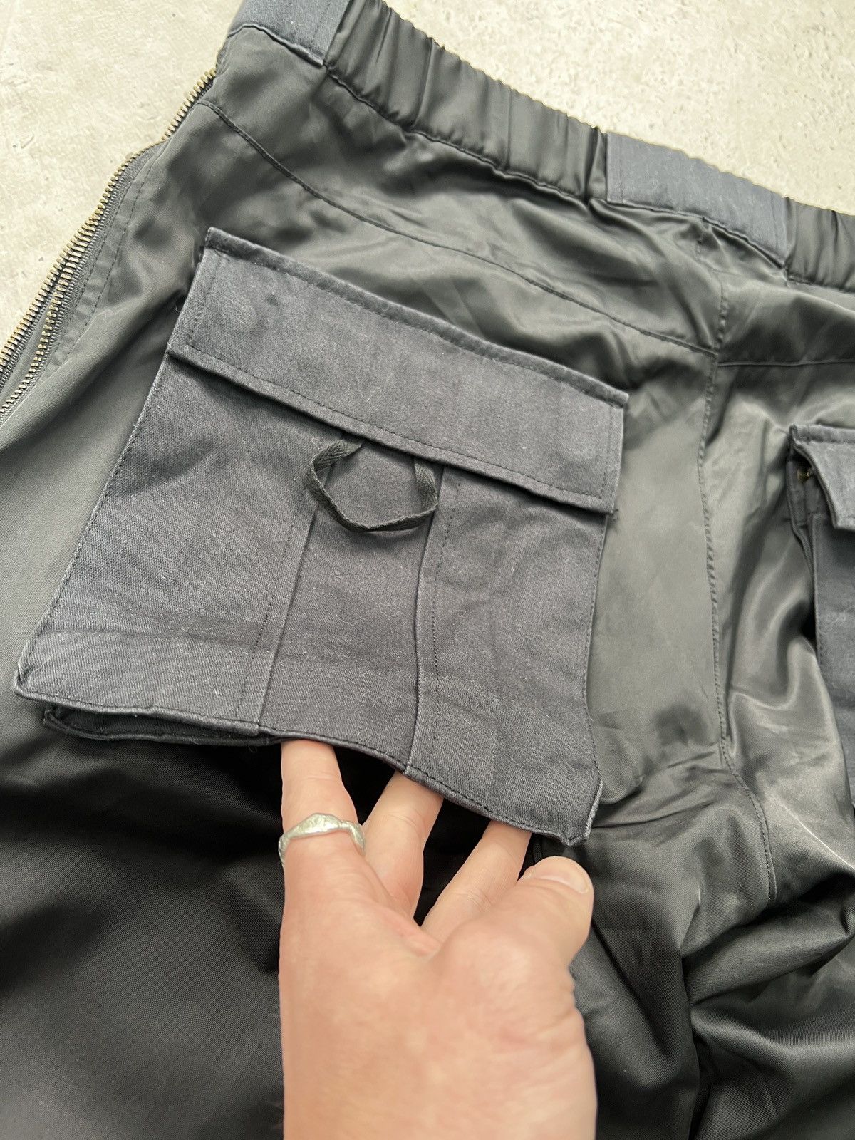 Energie × Junya Watanabe Y2K ENERGIE GOLD BAGGY NYLON JUNYAWATANABE STYLE PANTS Size US 33 - 16 Thumbnail