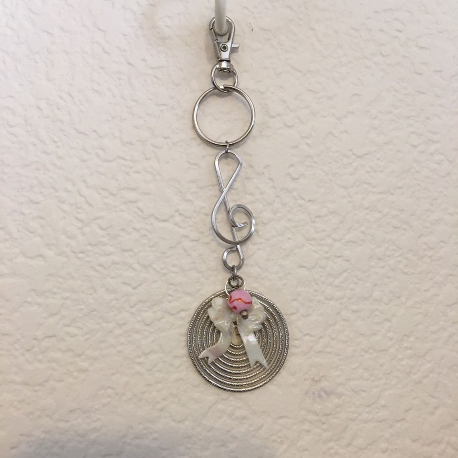 Vintage Vintage repurpose salvaged estate gem keychain Size ONE SIZE - 1 Thumbnail
