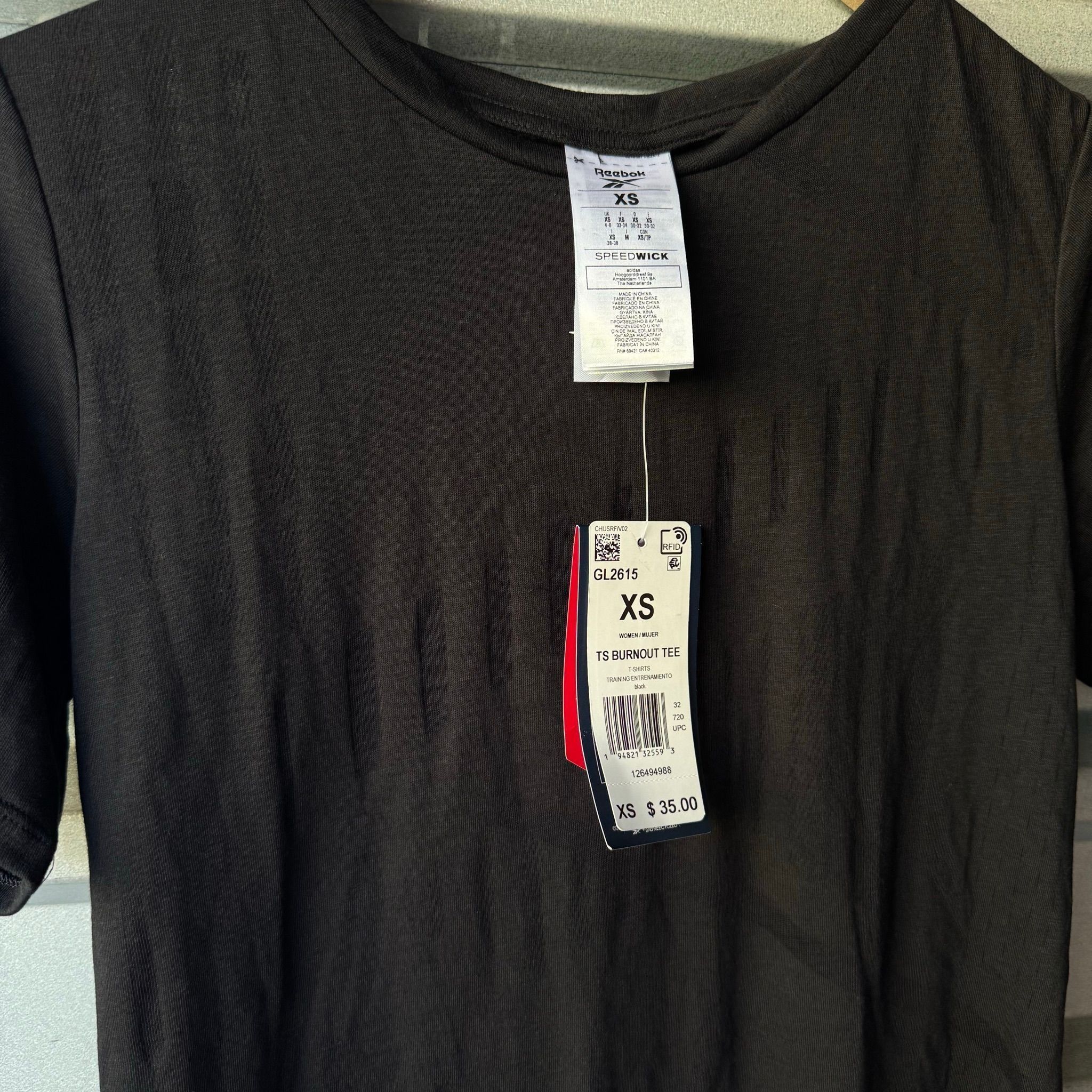 Reebok Women's Reebok Burnout Training T-Shirt Sz XS Size XS / US 0-2 / IT 36-38 - 3 Thumbnail