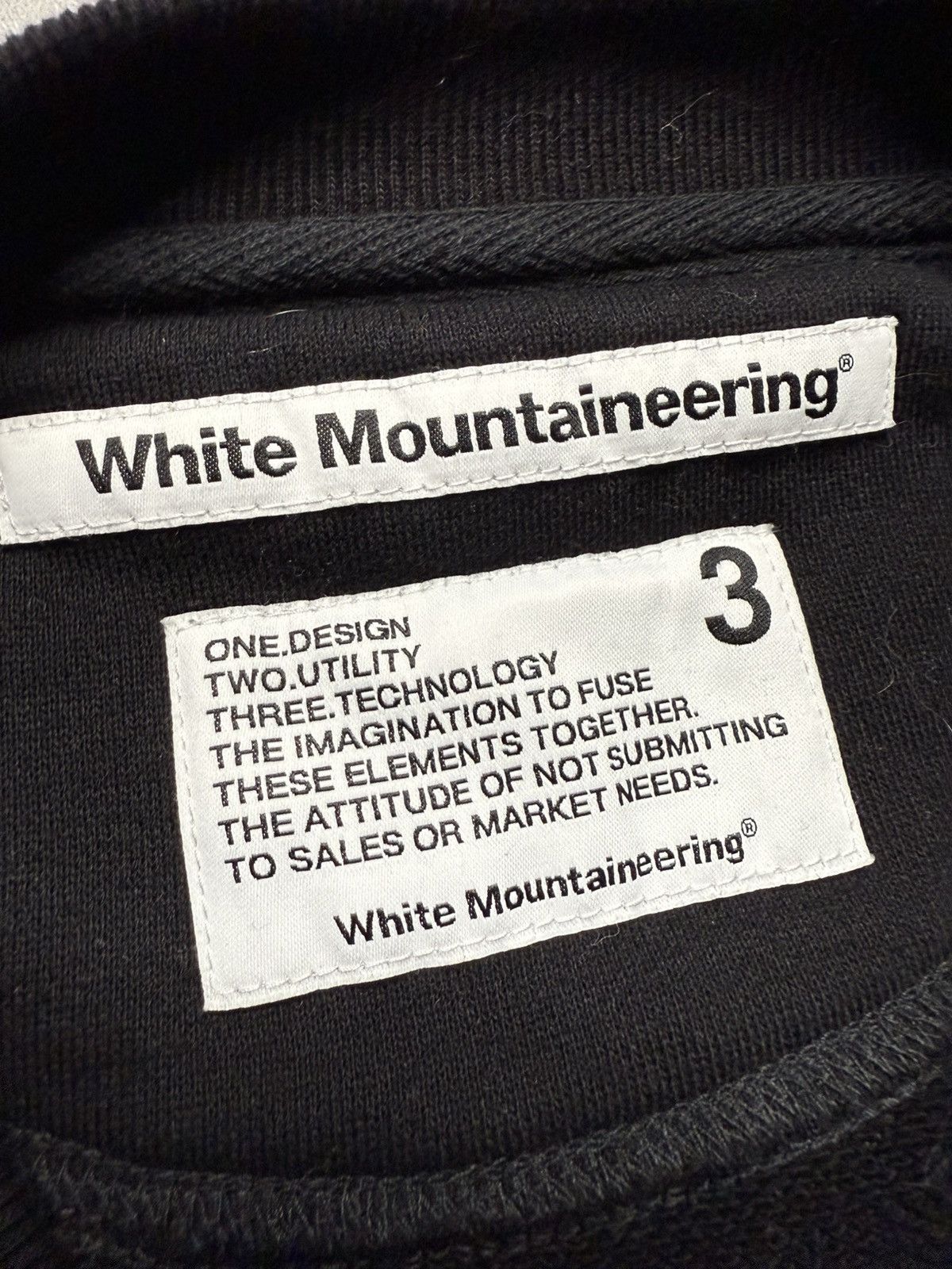 White Mountaineering White Mountaineering Big Logo Sweatshirt Size US L / EU 52-54 / 3 - 6 Thumbnail