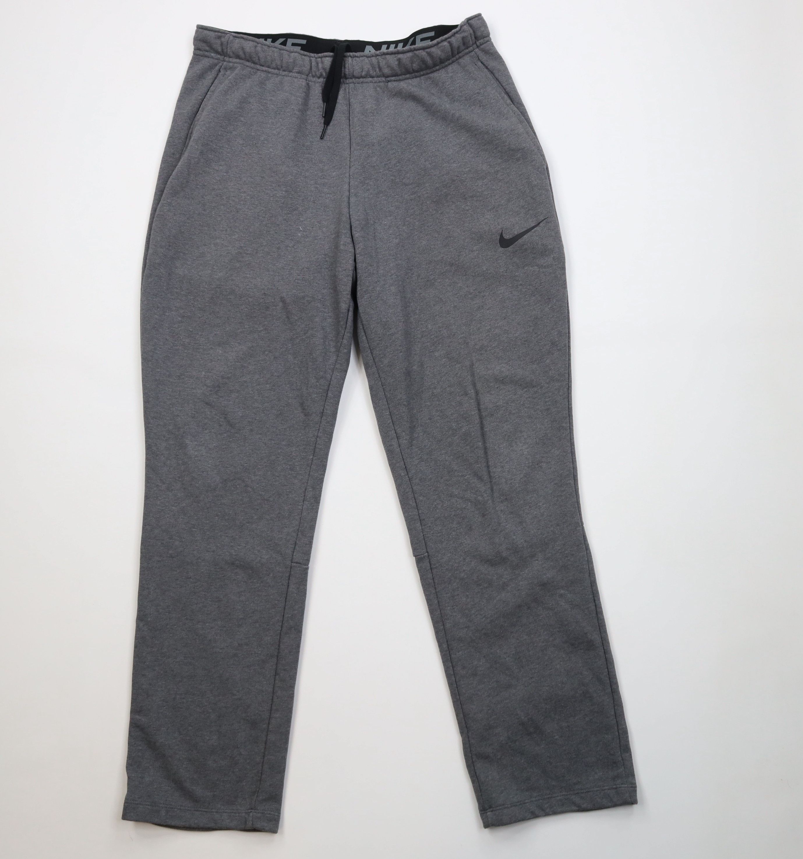 Nike Vintage Y2K Nike Dri-Fit Logo Training Sweatpants Gray Size US 36 / EU 52 - 1 Thumbnail