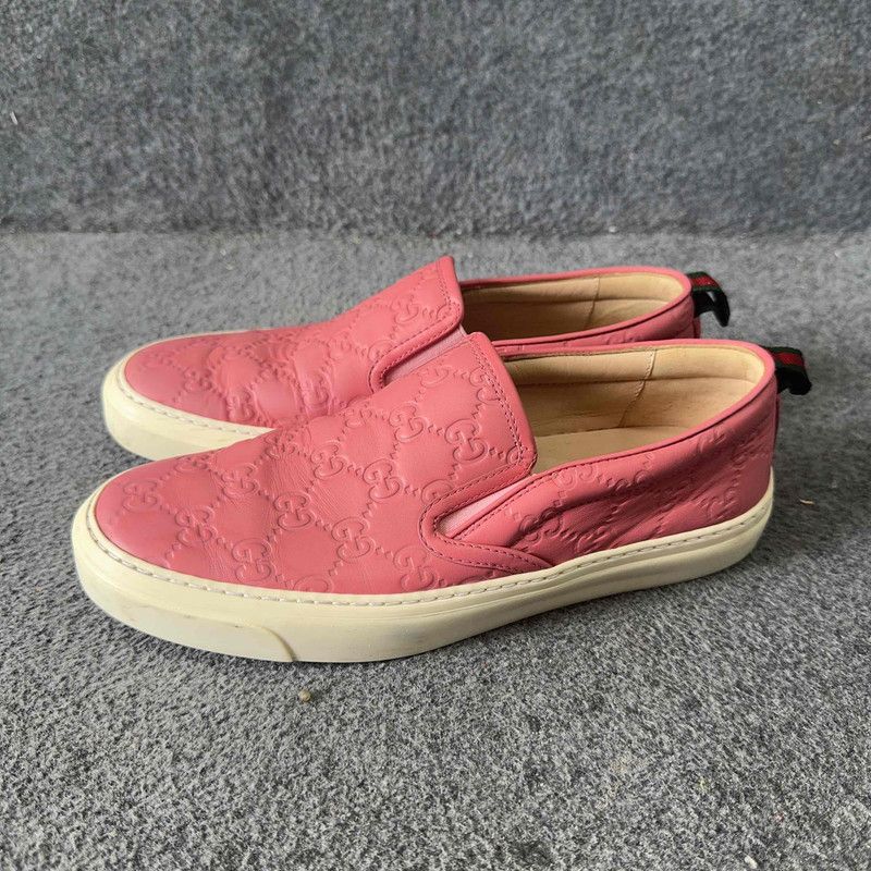 Gucci Gucci Stylish Comfortable Leather Slip-On Shoes 0079 Size US 6 / IT 36 - 1 Thumbnail
