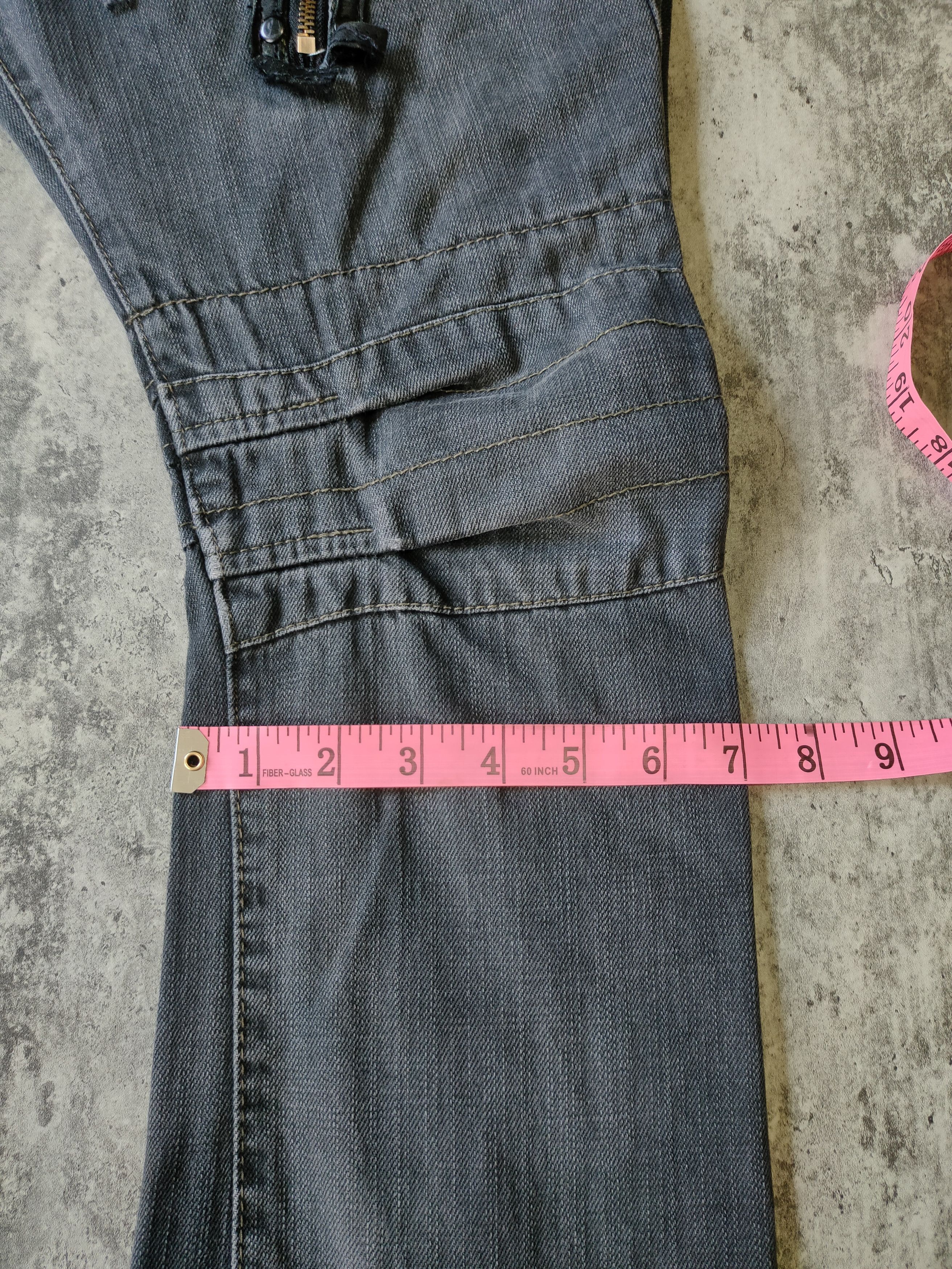 Hysteric Glamour Paper Double Weist Multipocket jeans Size US 31 - 21 Thumbnail