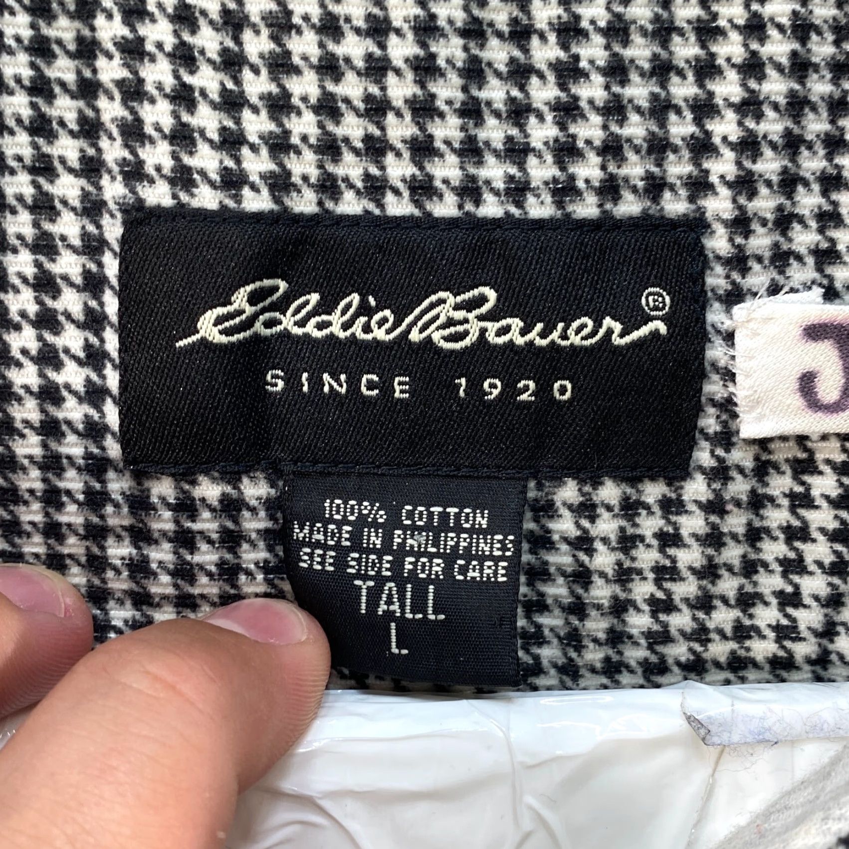 Eddie Bauer EDDIE BAUER Mens L Large Tall Shirt Flannel Button Up Long Sleeve 100% Cotton Multicolor Big & Tall Cotton Flannel Shirt Mens L Tall Size US L / EU 52-54 / 3 - 6 Thumbnail