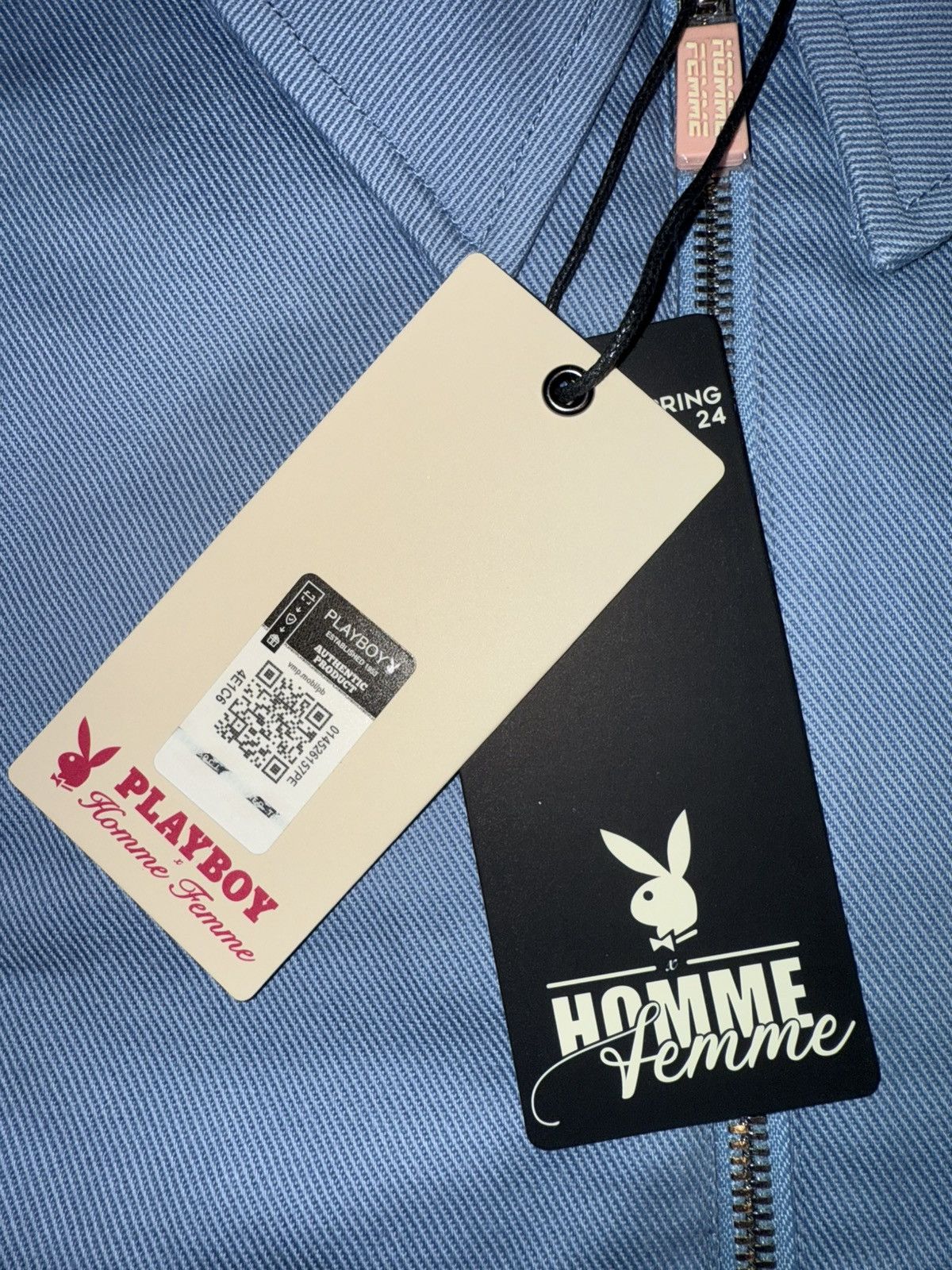 Homme + Femme La × Playboy Homme femme LA Playboy Fantasy Blue Jacket size Small Size US S / EU 44-46 / 1 - 3 Thumbnail