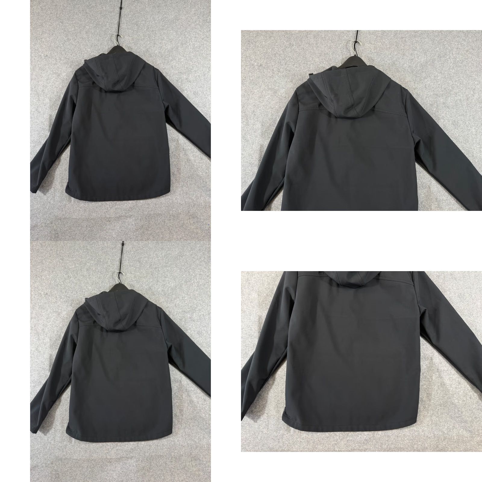 Hurley Hurley Puffer Hooded Jacket Mens M Black Softshell Lined Full Zip Stretch Logo Weathergear Jacket Size US M / EU 48-50 / 2 - 8 Thumbnail