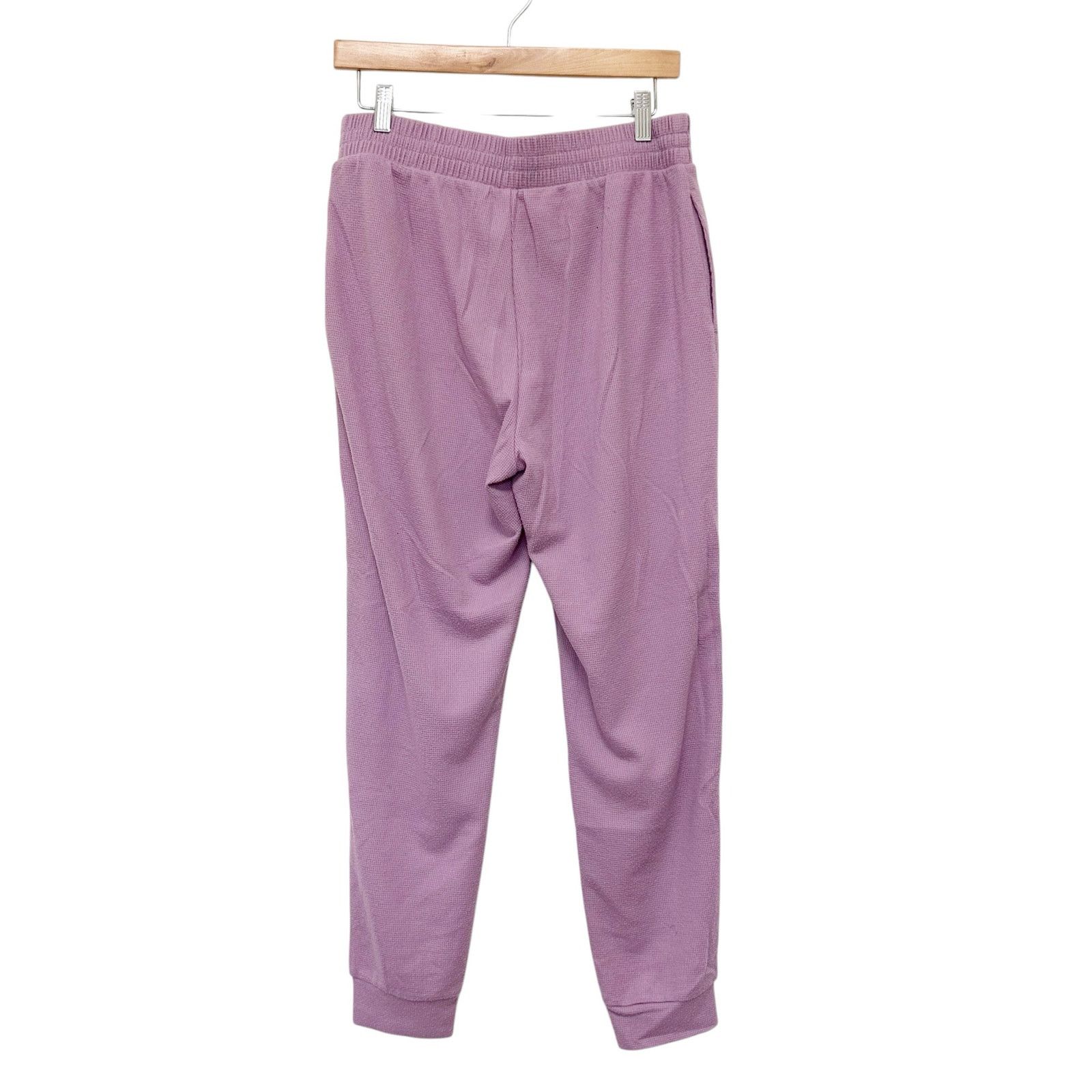 Victoria's Secret Victorias Secret Purple Thermal Joggers Sweatpants Sz M Size 30" / US 8 / IT 44 - 4 Thumbnail