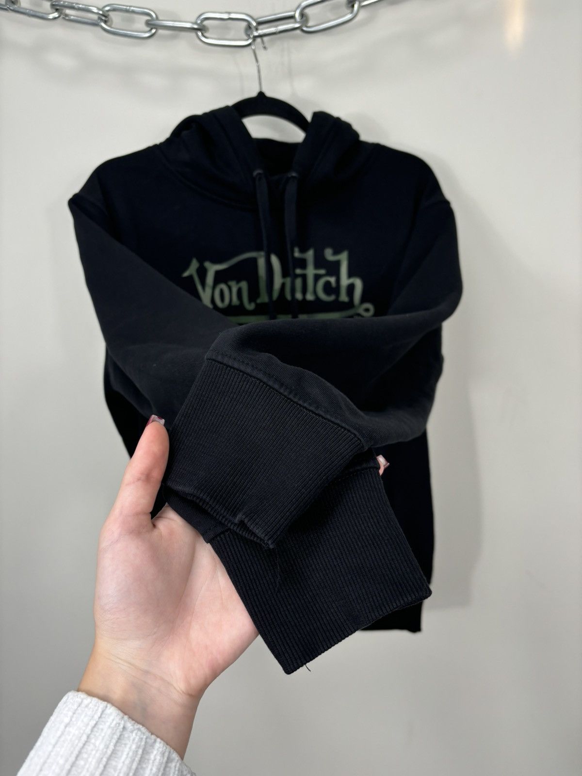 Vintage Von Dutch Big Logo Y2K Black Hype Hoodie Size US S / EU 44-46 / 1 - 3 Thumbnail