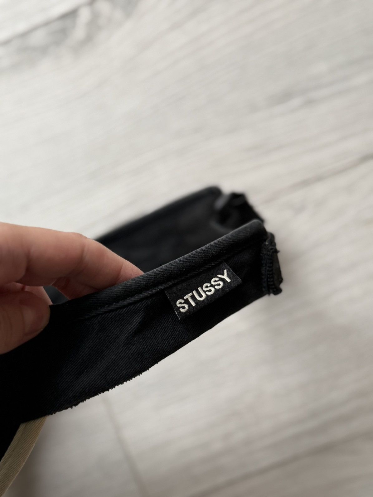Vintage Stussy sunvisor cap hat 90s