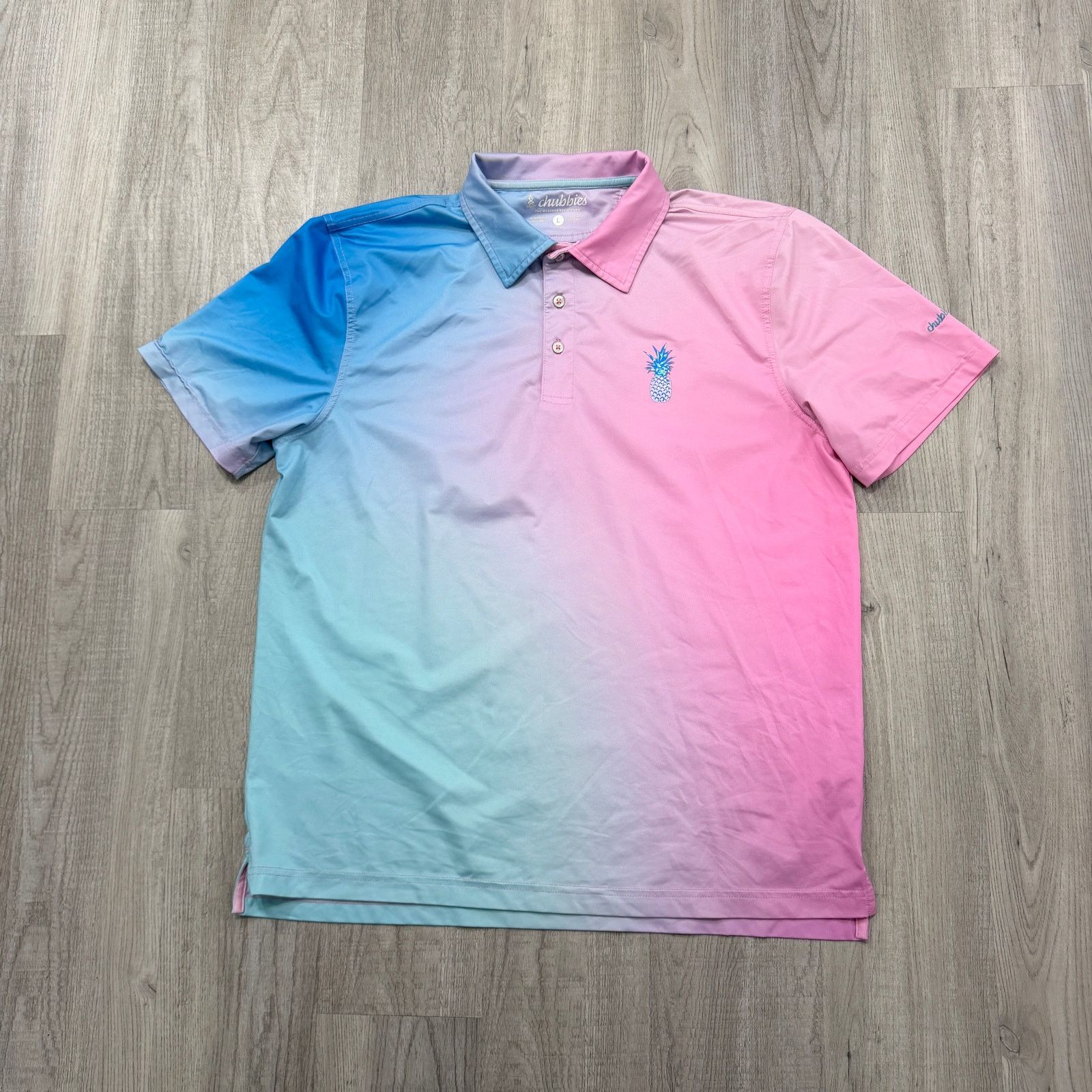 Chubbies Chubbies The Greatient Performance Polo Shirt Men's Large Size US L / EU 52-54 / 3 - 1 Thumbnail