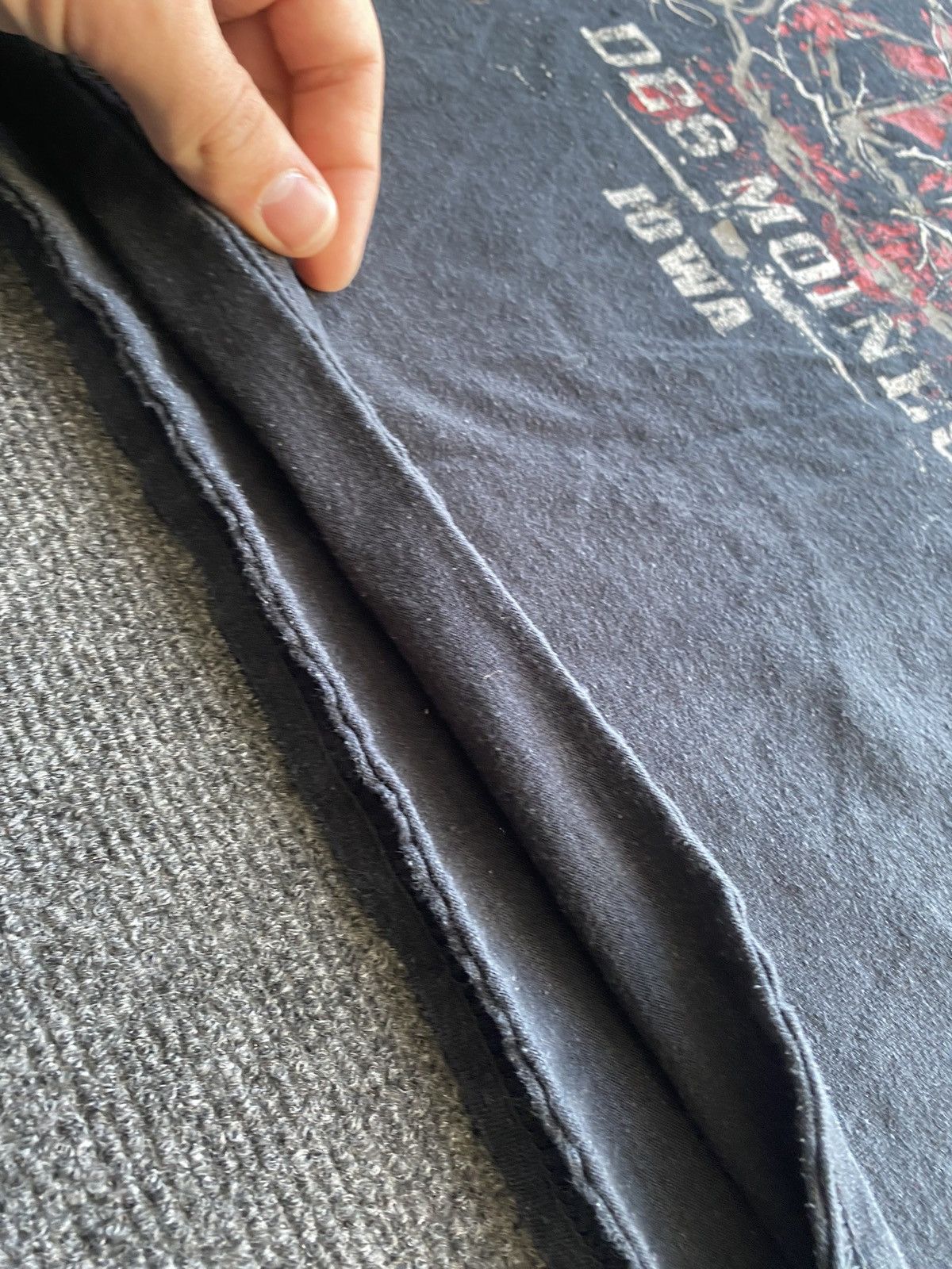 Band Tees 🔥00s Slipknot Band Tour Black 4xl Tee mens Des Moines Iowa Size US XXL / EU 58 / 5 - 13 Thumbnail