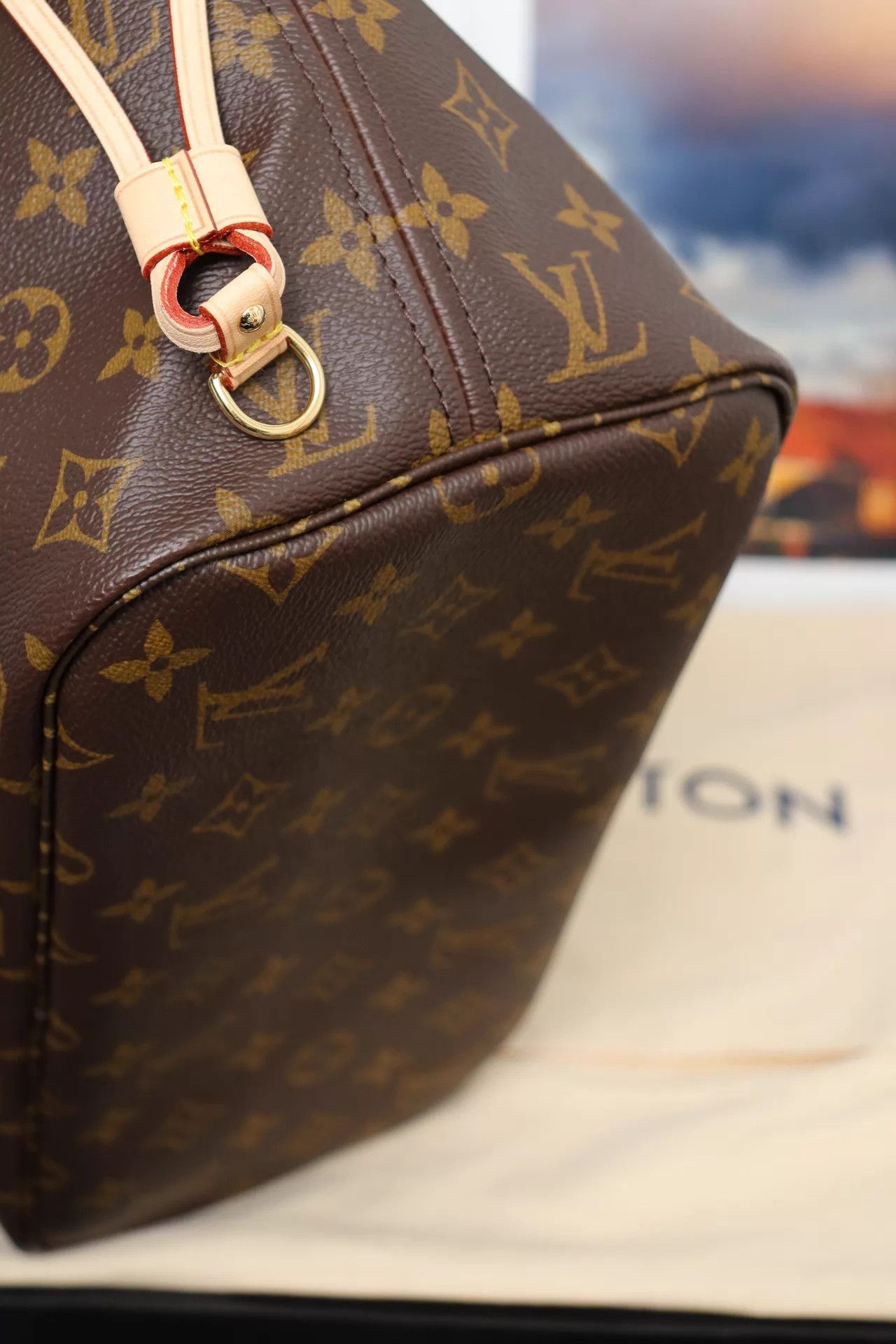 Louis Vuitton LV Neverfull MM Monogram w/dustbag pouch Unused Size ONE SIZE - 5 Thumbnail