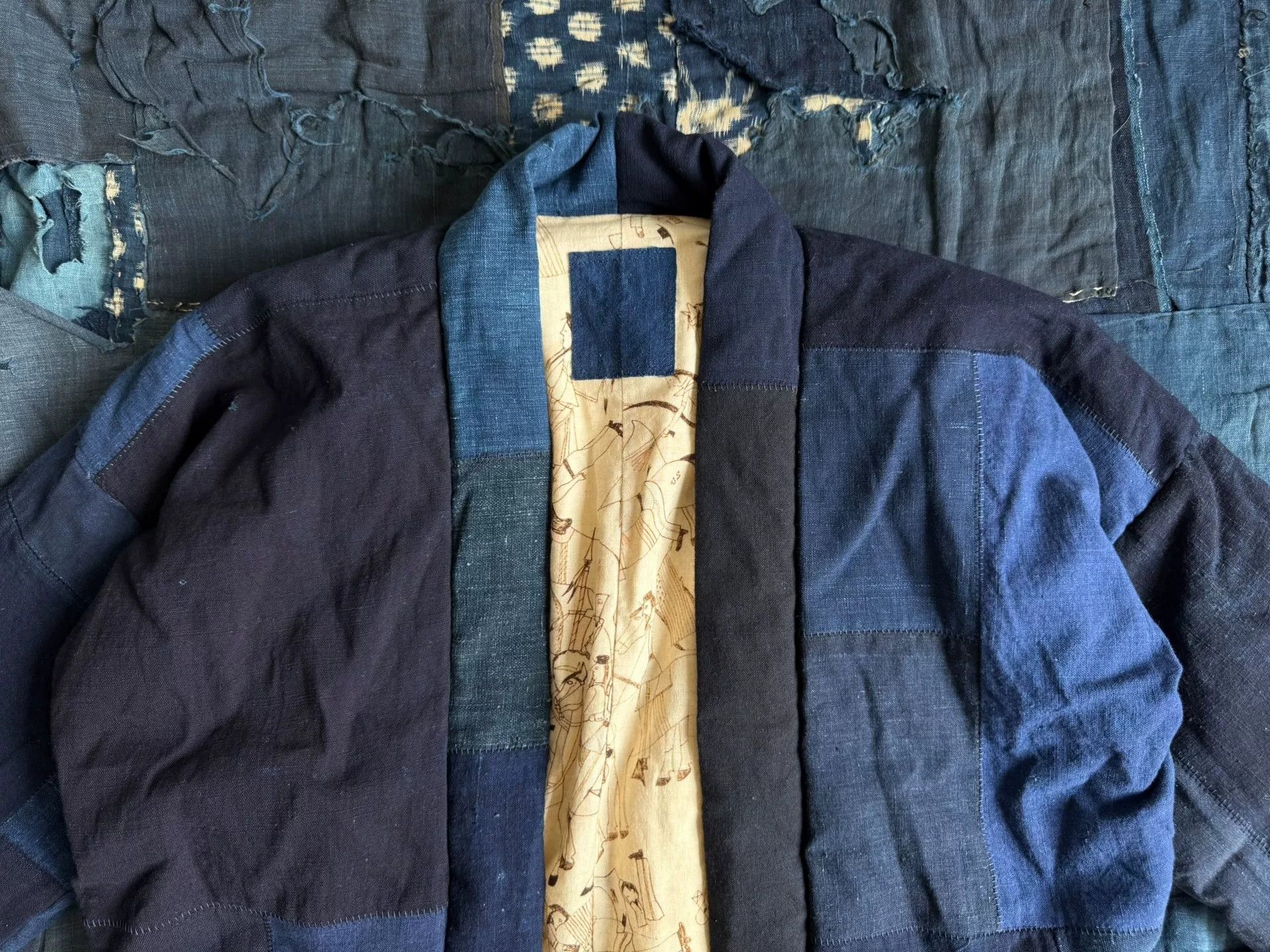 Visvim VISVIM SANJURO KIMONO DOWN INDIGO Size US M / EU 48-50 / 2 - 4 Thumbnail