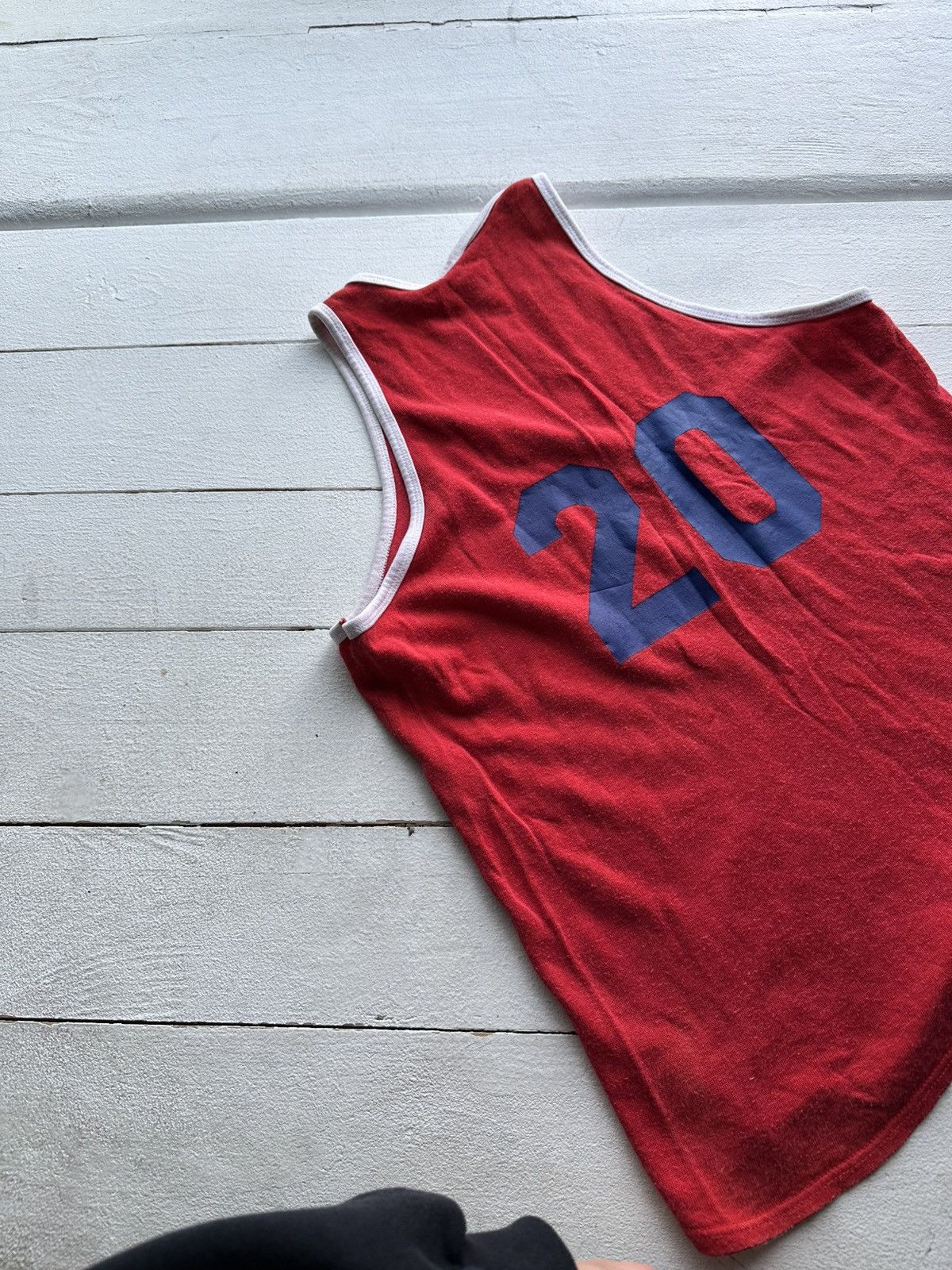 Russell Athletic 70s🚨 RUSSEL Y2K BIG LOGO MADE IN USA vintage tank top Size US XL / EU 56 / 4 - 2 Thumbnail