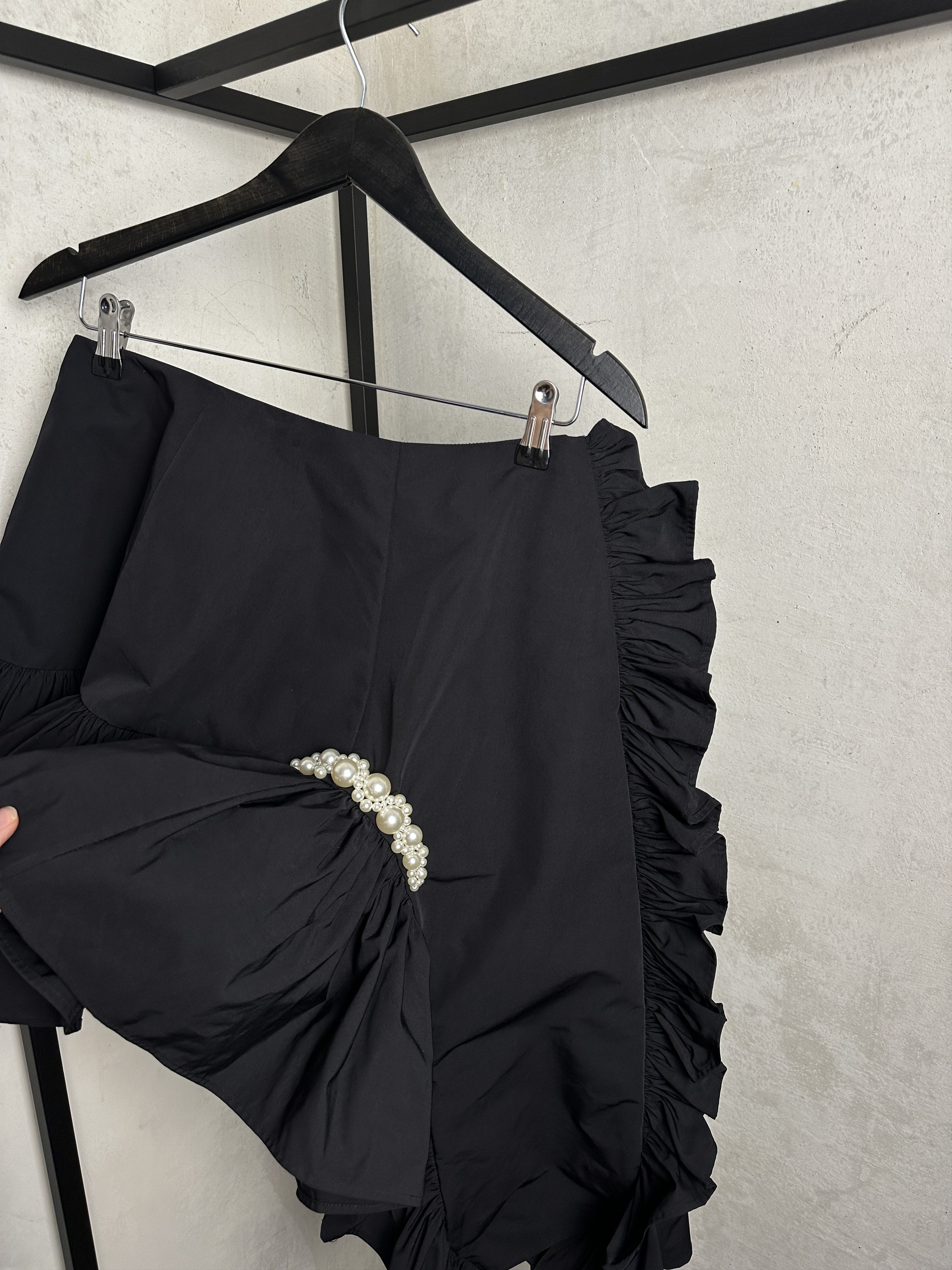 H&M Simone Rocha X H&M Women Asymmetric Pearl Skirt Size 30" / US 8 / IT 44 - 5 Thumbnail
