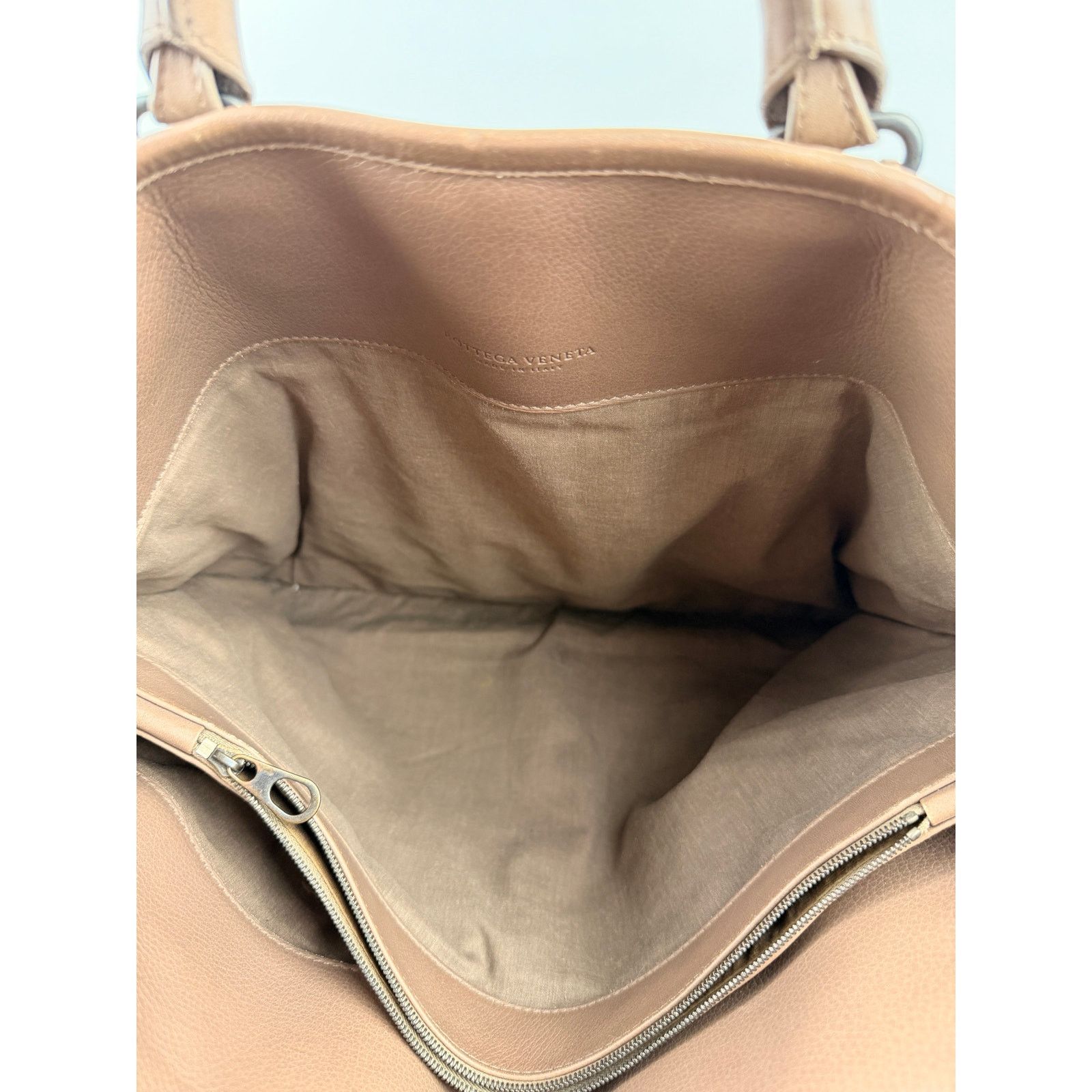 Bottega Veneta Bottega Veneta Black Intrecciato Leather Briefcase Bag Brown Size 42 - 20 Thumbnail