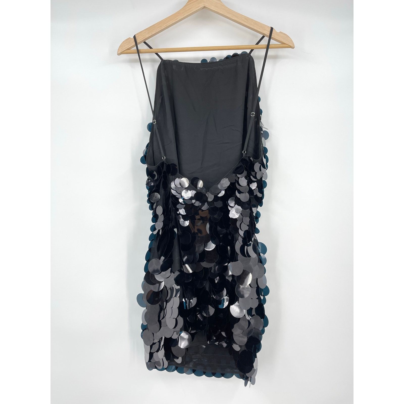NBD NBD | NWT Portra Mini Dress in Black Sequins Paillettes M Size M / US 6-8 / IT 42-44 - 4 Thumbnail