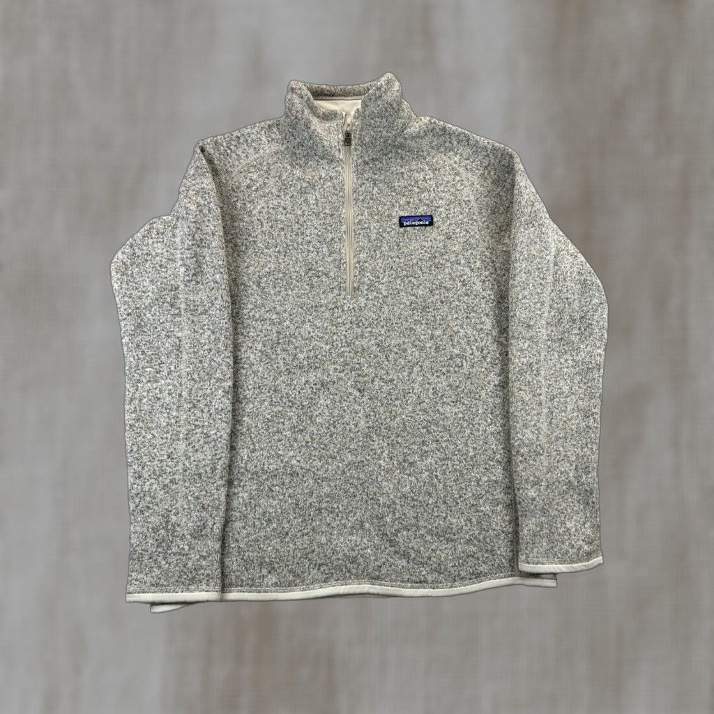 Patagonia Patagonia Fleece Pullover Women's L Gray Better Sweater Regular Raglan Sleeve Winter Casual Sweater Pullover Size L / US 10 / IT 46 - 1 Thumbnail