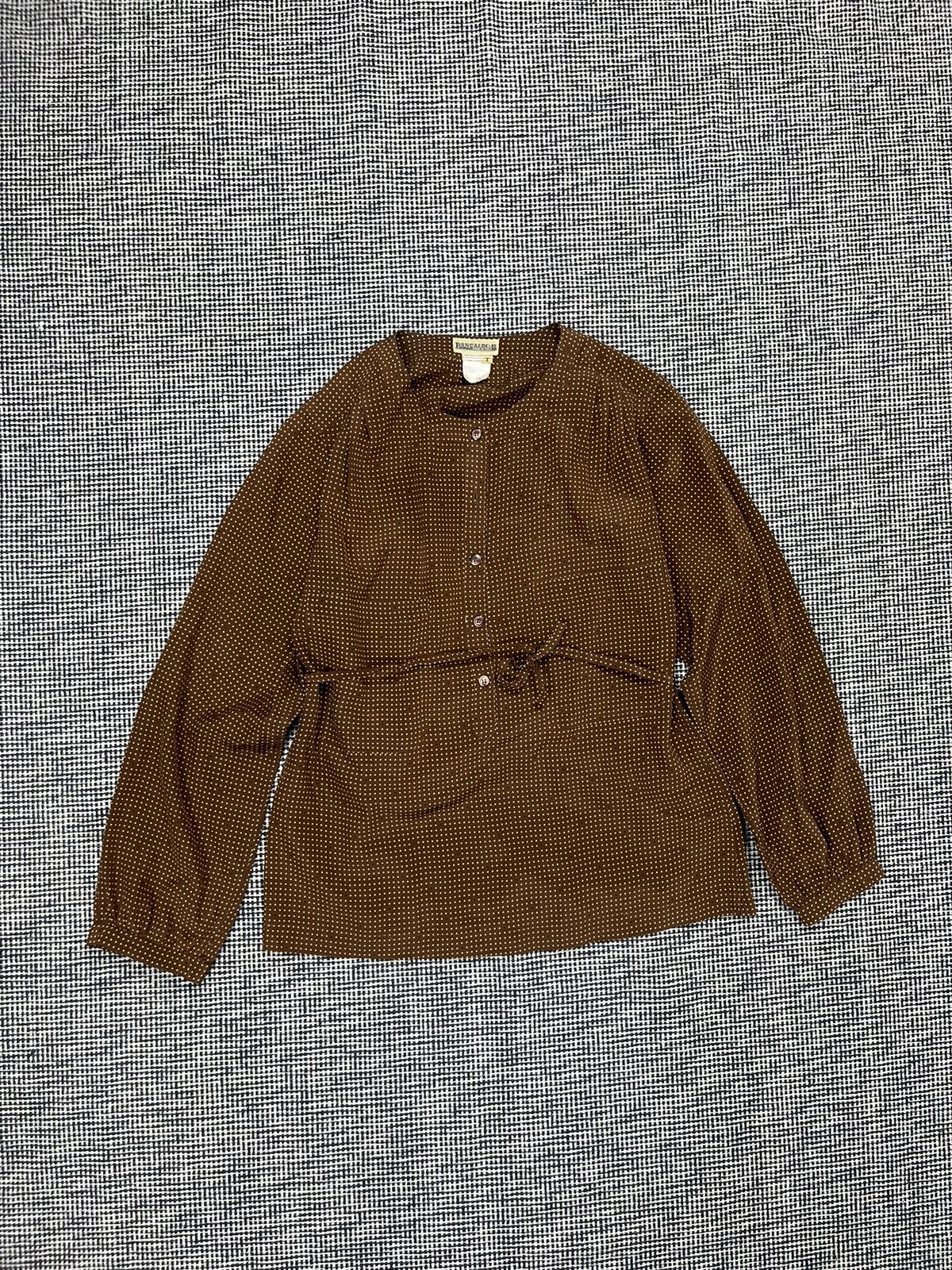 Designer × Vitaliano 80s Pancaldi 100% silk oversized blouse Italian designer Size M / US 6-8 / IT 42-44 - 1 Thumbnail