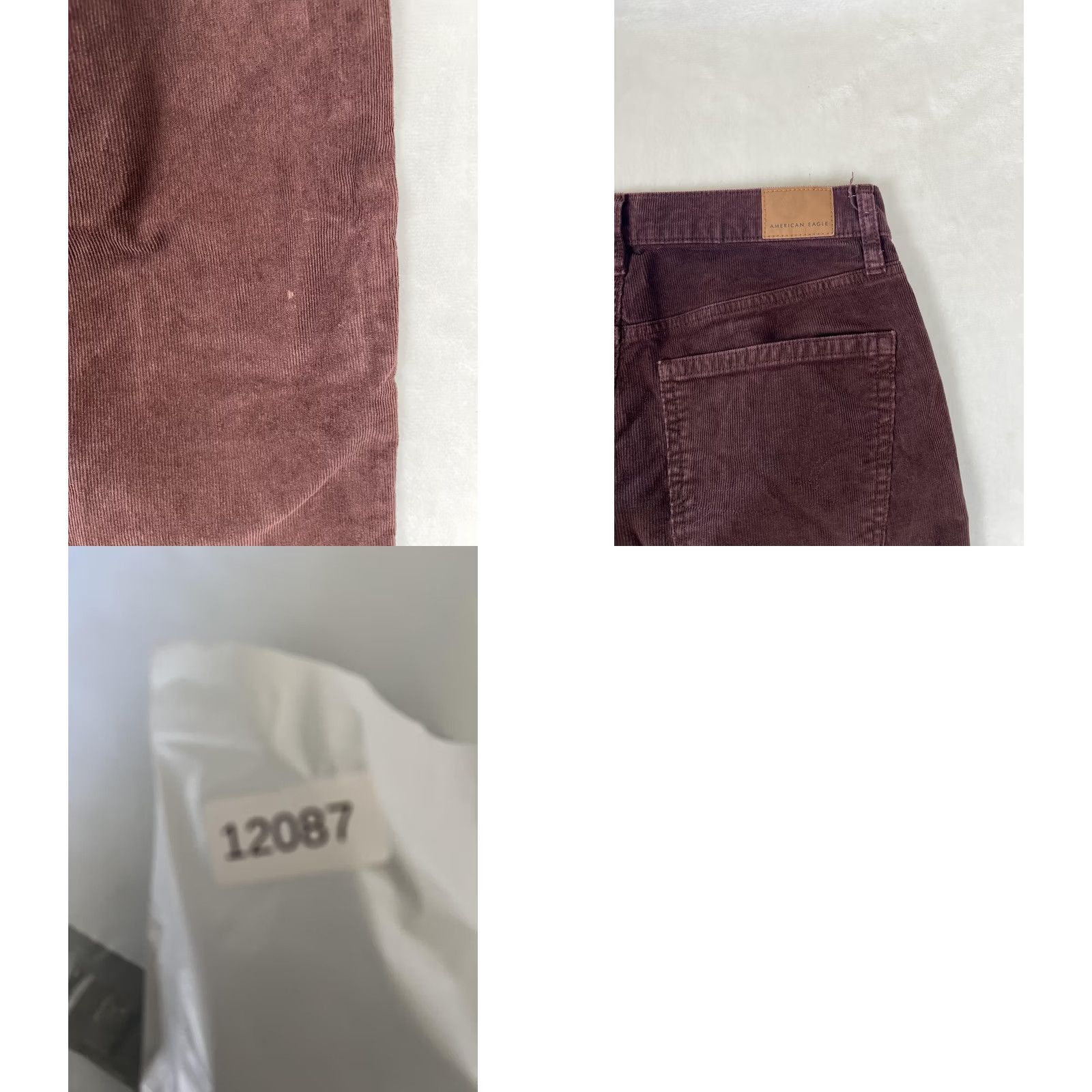 American Eagle Outfitters VINTAGE American Eagle Outfitters Pants Womens 6 Brown 90s Straight Corduroy Stretch Size 28" / US 6 / IT 42 - 8 Thumbnail