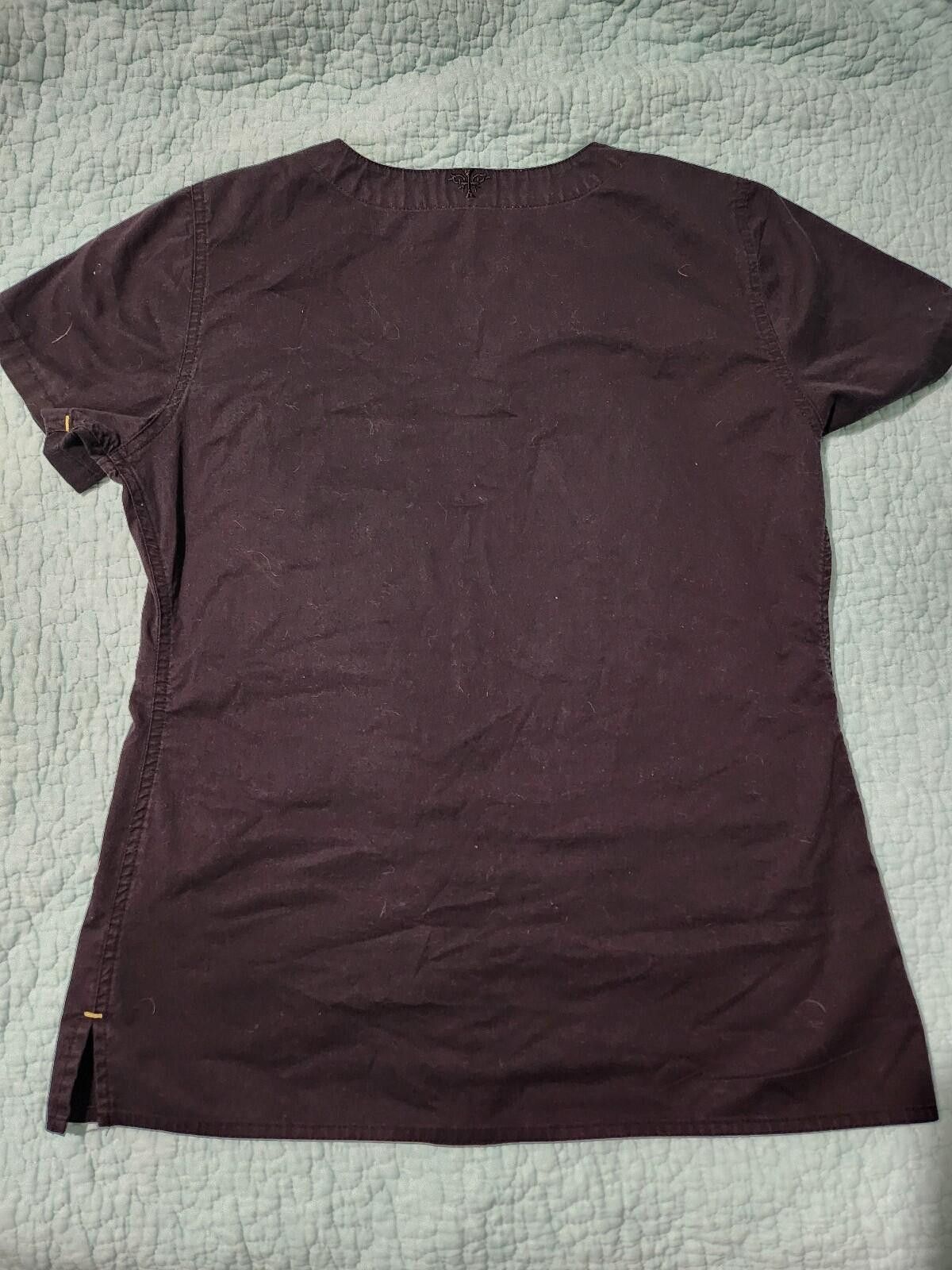 Other Black scrub top size small Size ONE SIZE - 4 Thumbnail