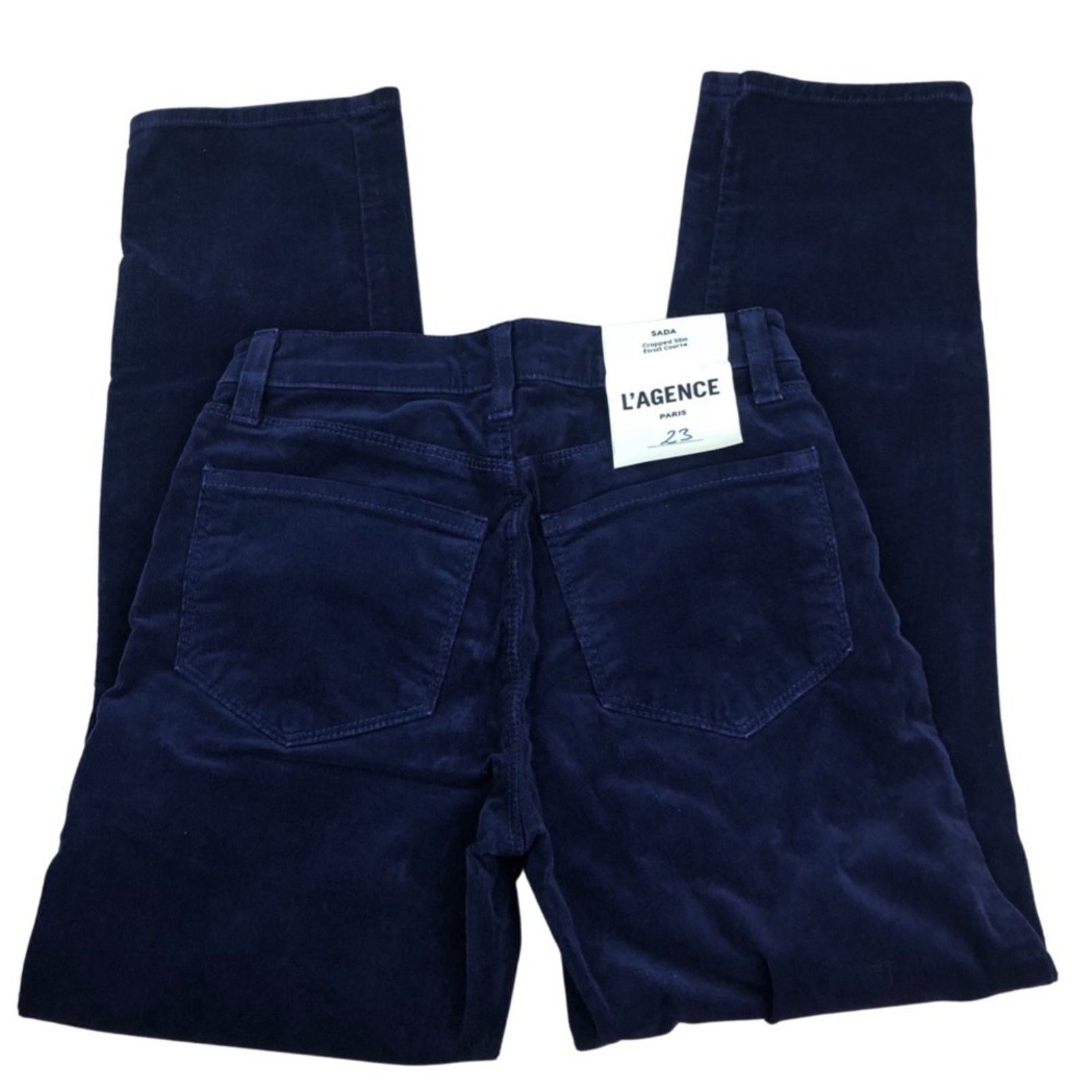 L'AGENCE New with tag L’AGENCE Sada Corduroy Crop Skinny Pants Size 23" - 11 Thumbnail