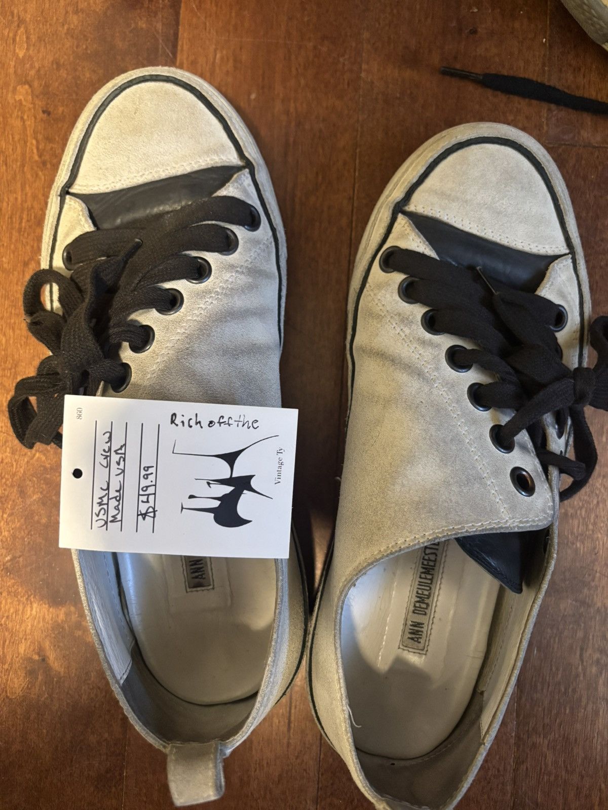 Ann Demeulemeester Ann Demeulemeester Low top Sneakers Size US 9 / EU 42 - 7 Thumbnail