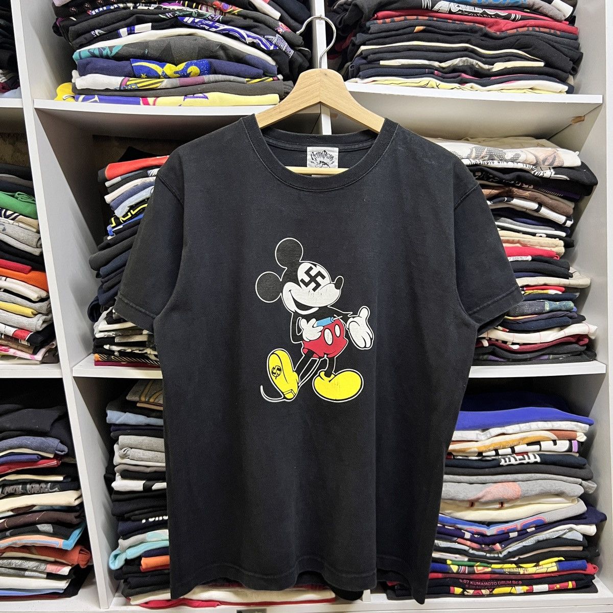 Japanese Brand × Vintage VTG CRUNK DEVIL MICKEY TEE Size US L / EU 52-54 / 3 - 1 Thumbnail