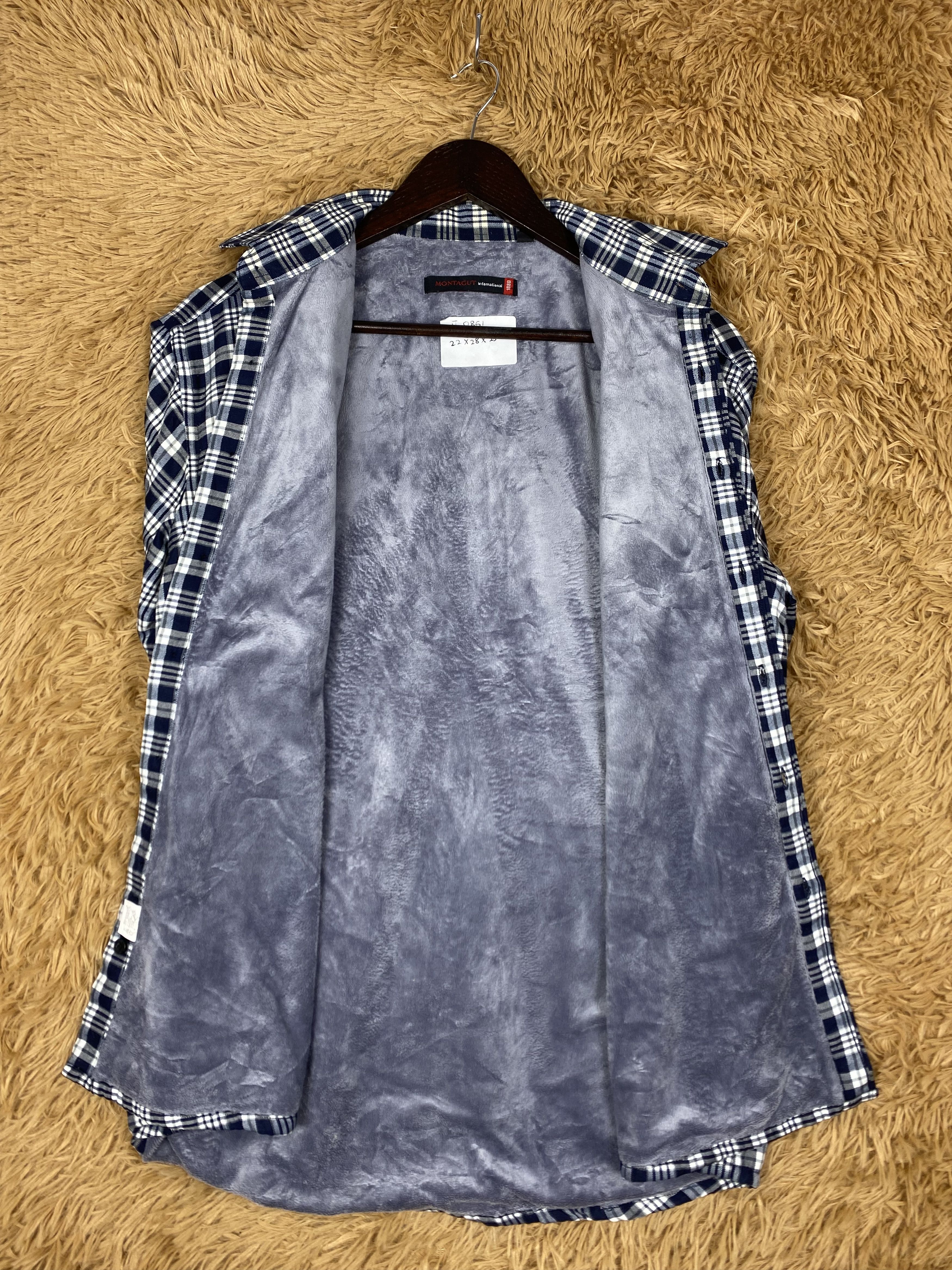 Montagut Vintage Montagut Flannel Fleece Lining Jacket DJ0861 Size US S / EU 44-46 / 1 - 6 Thumbnail