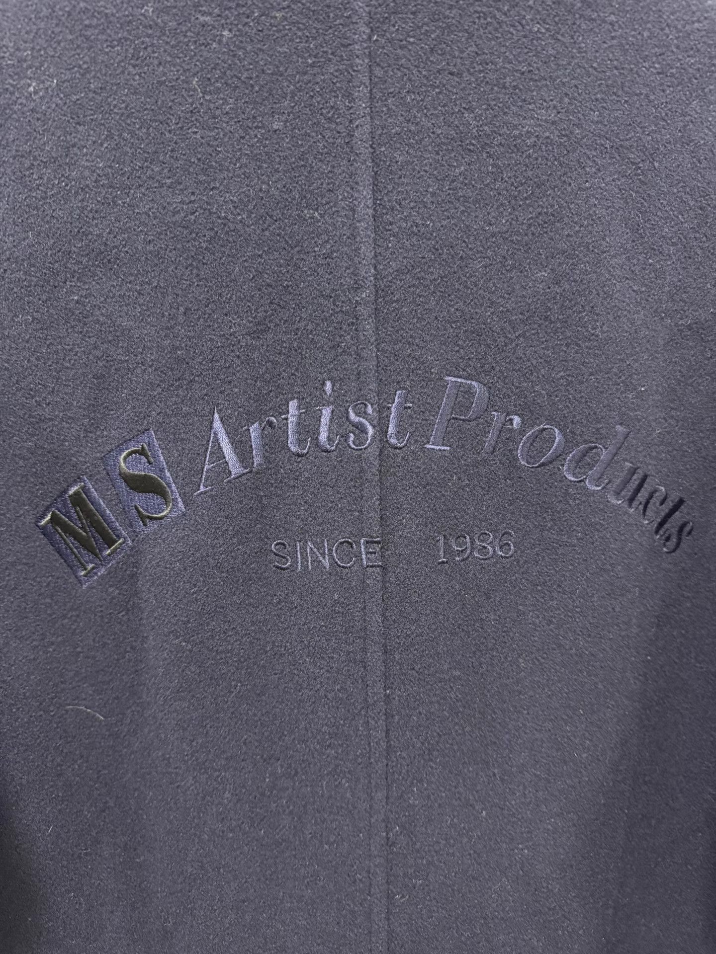 Comme des Garcons Homme CDG Homme 1991AW Leather Collar Wool Coat K20 Size US M / EU 48-50 / 2 - 7 Thumbnail
