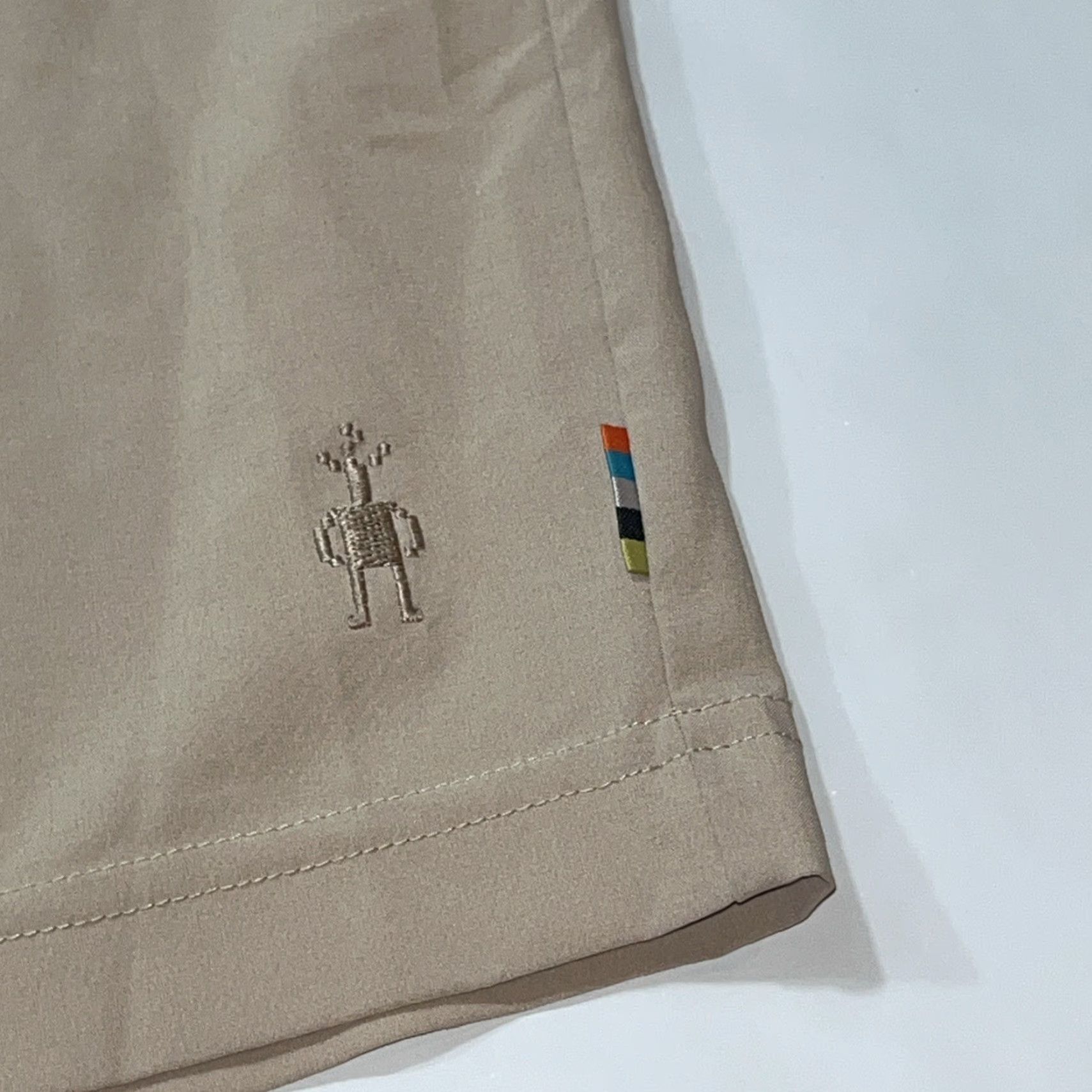 Smartwool Smartwool TAN Merino Wool Zip Snap Shorts Men’s 2XL Outdoor Hiking 8” inseam NEW Size US 39 - 2 Thumbnail