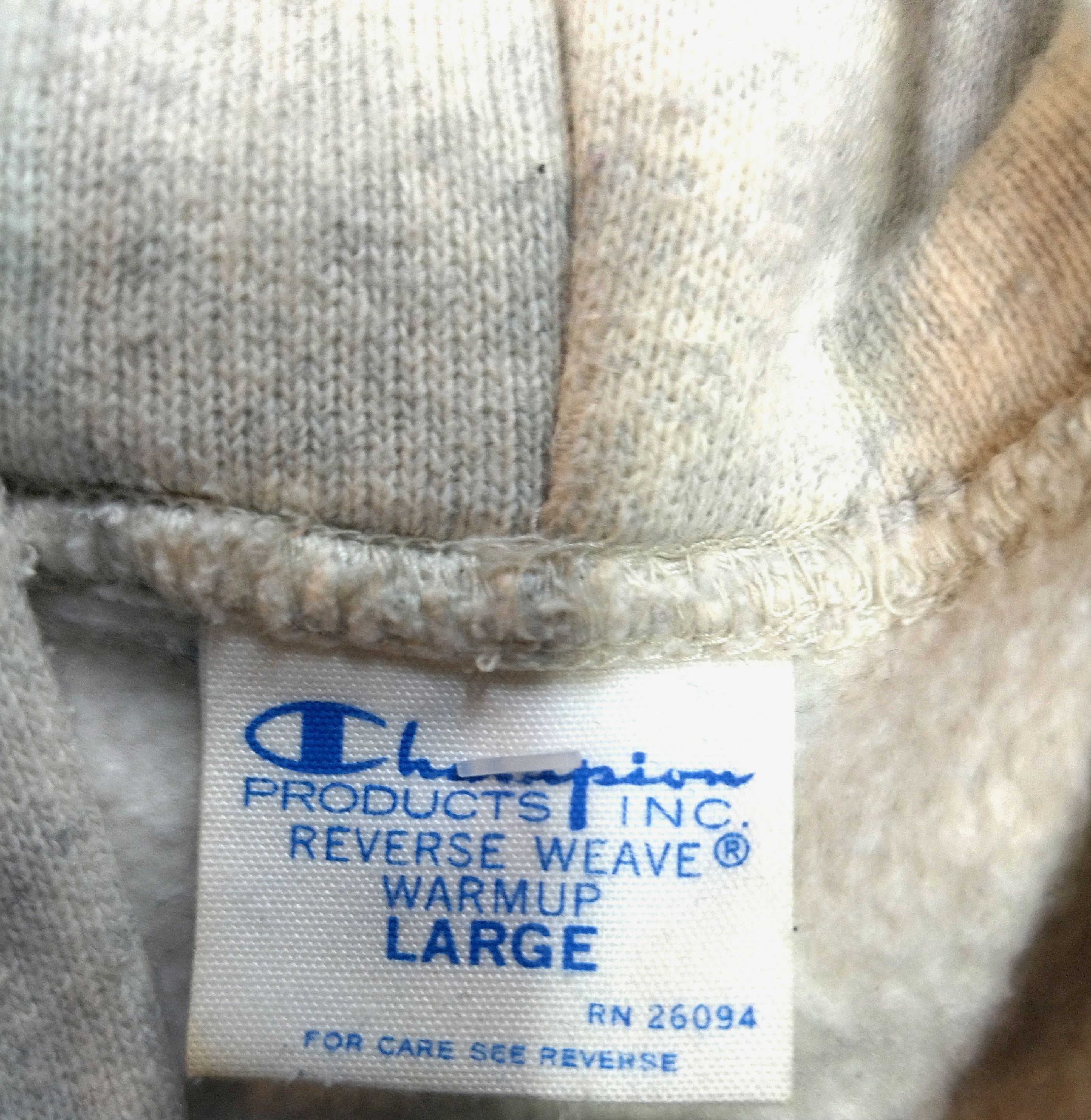Vintage Champion Reverse Weave Large physical education 70s style Size US L / EU 52-54 / 3 - 2 Thumbnail