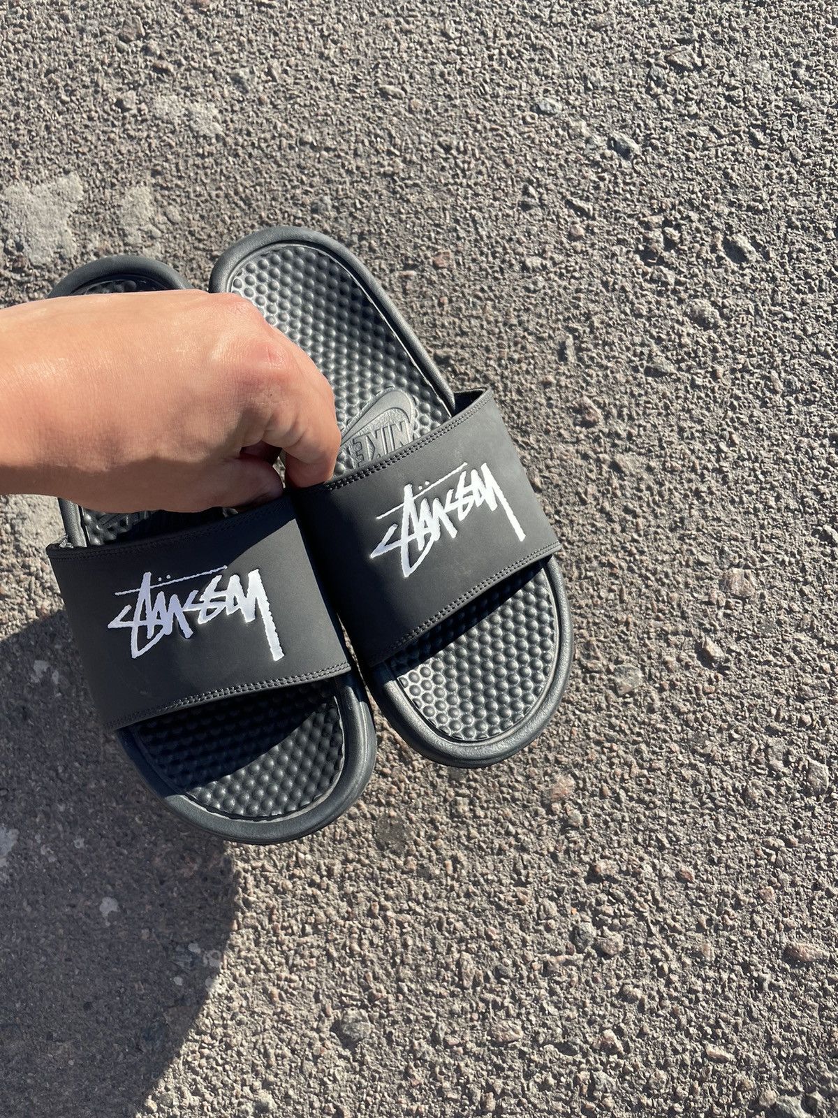 Nike × Stussy Nike Stussy Benassi Flip Flops Size US 8 / EU 41 - 5 Thumbnail