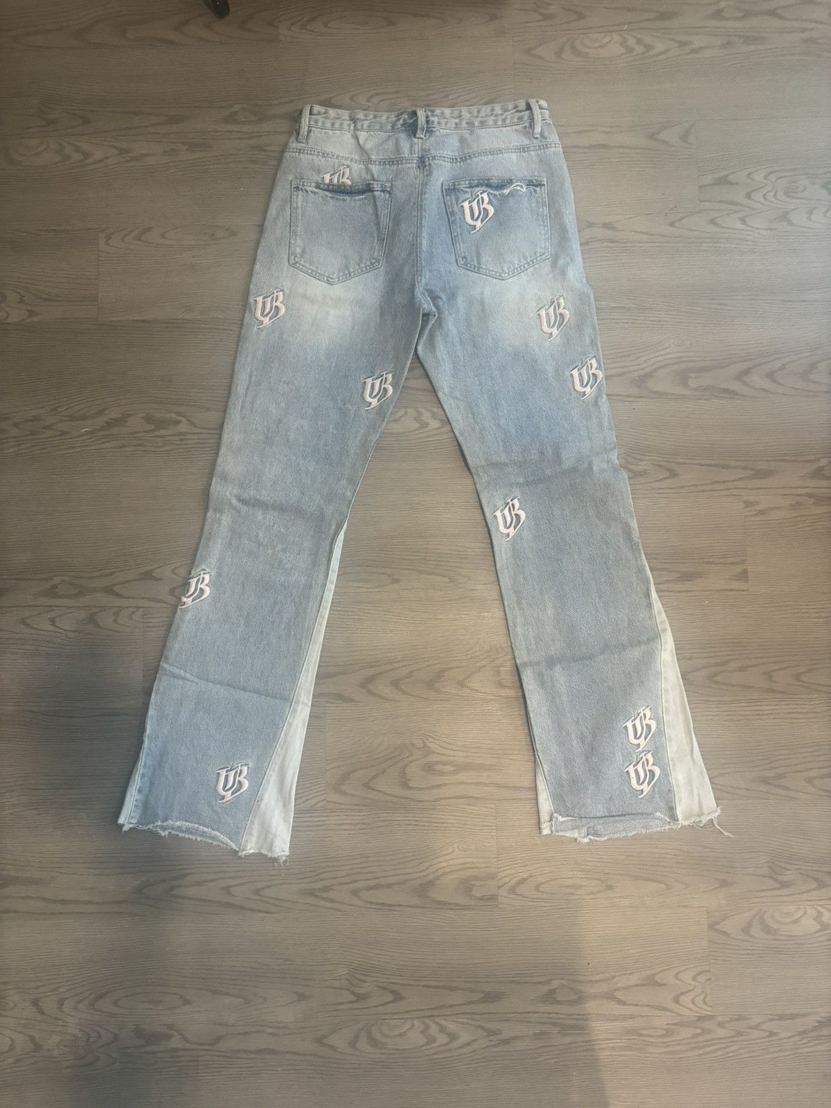 Other Unseen Being Denim Flare UB Jeans Size US 32 / EU 48 - 2 Thumbnail