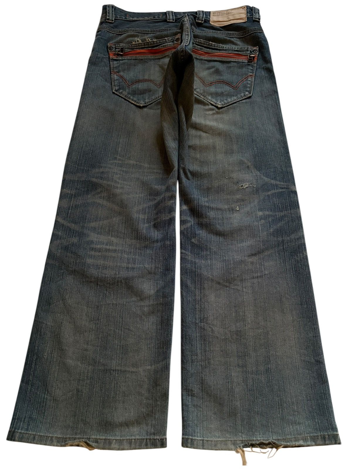 Edwin Exclusive Vintage Edwin XV Mud Wash Loose Baggy Jeans Size US 31 - 2 Thumbnail