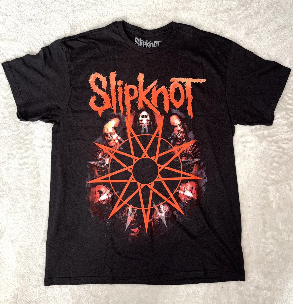 Slipknot Very Rare Sold out Slipknot tour merch shortsleeve Size US L / EU 52-54 / 3 - 1 Thumbnail