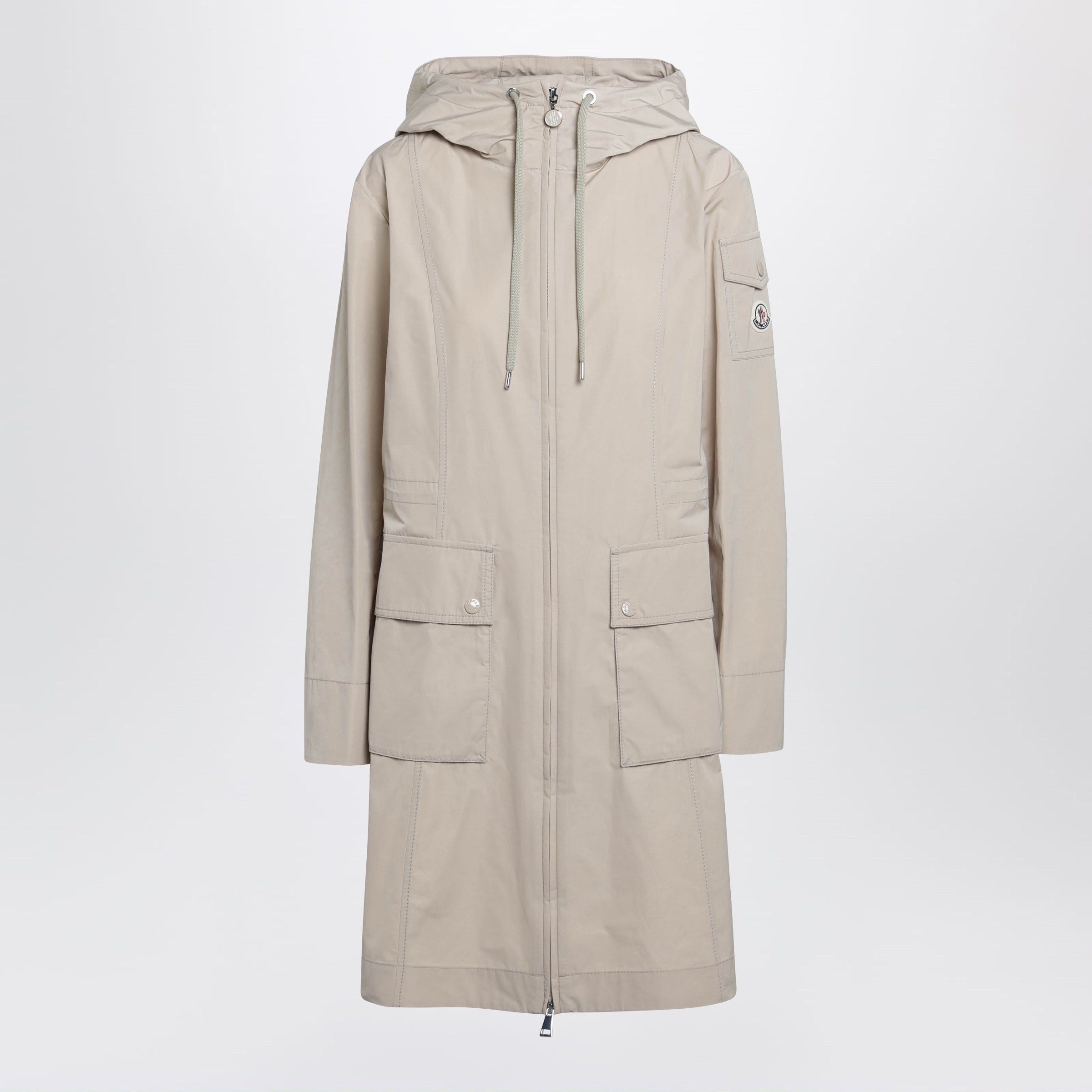 Moncler Moncler Leandro Parka Jacket Beige Size M / US 6-8 / IT 42-44 - 1 Thumbnail