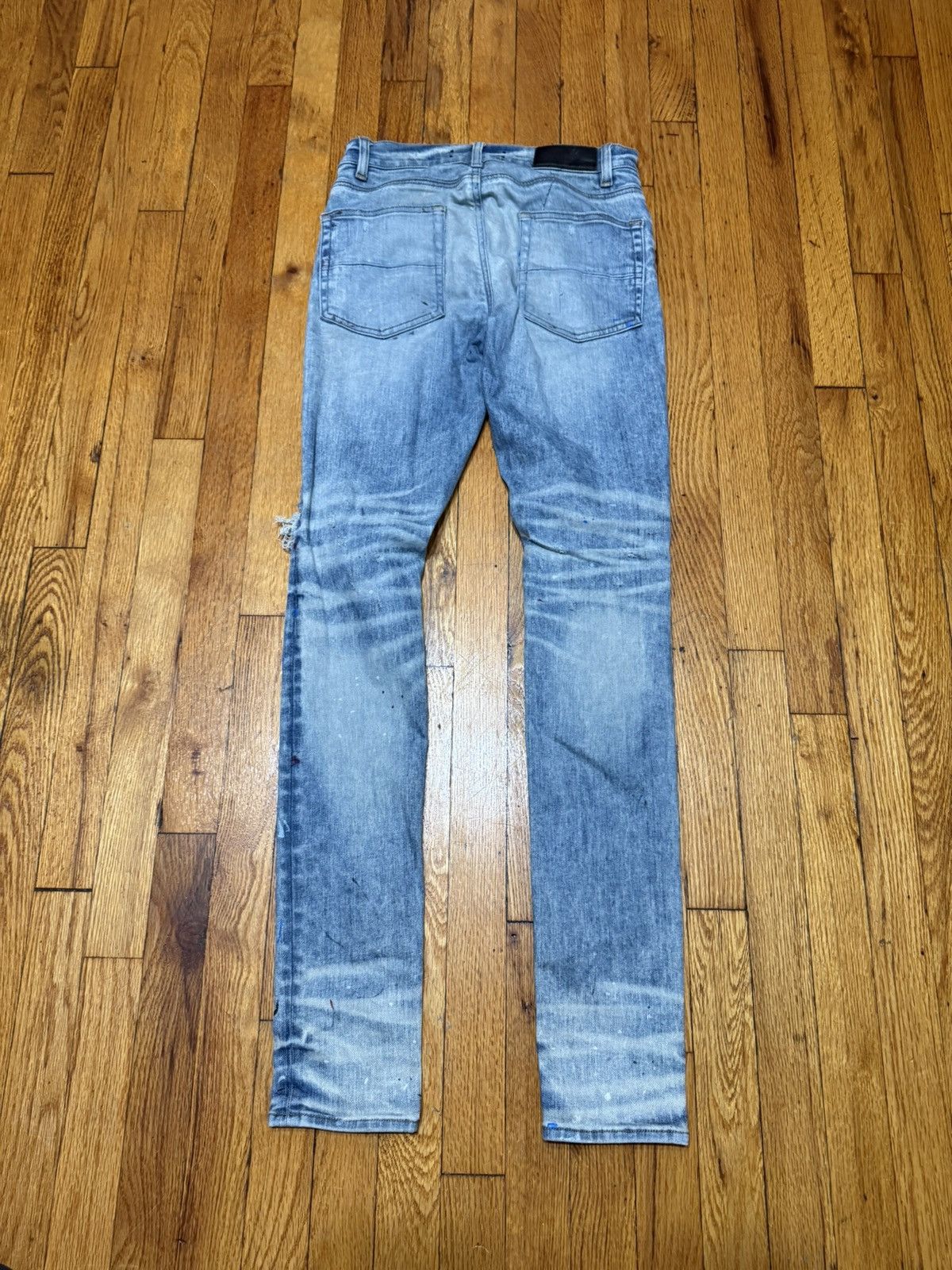 Amiri Amiri Paint Splatter Skinny Jeans Size 30 Size US 30 / EU 46 - 4 Thumbnail