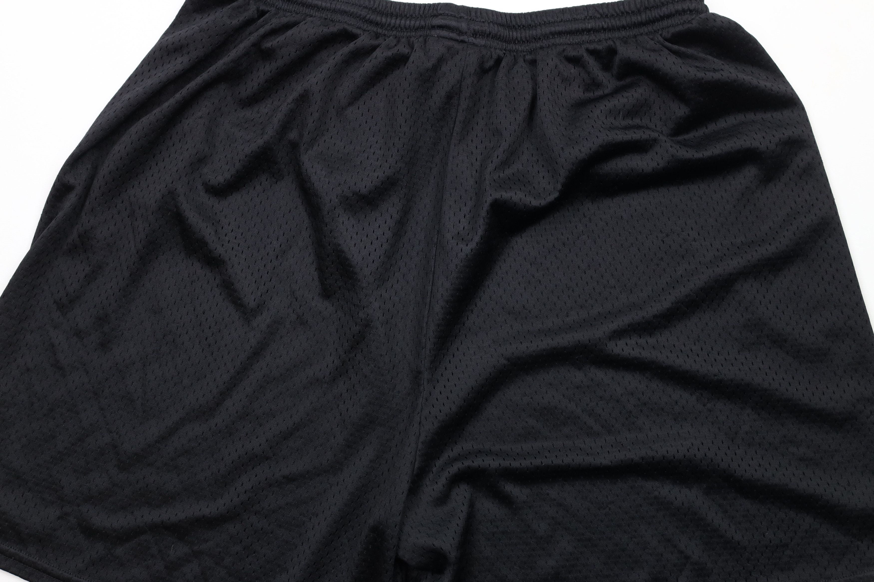 Nike × Vintage Vintage Nike Scott Mini Swoosh Above Knee Mesh Shorts Black Size US 34 / EU 50 - 11 Thumbnail