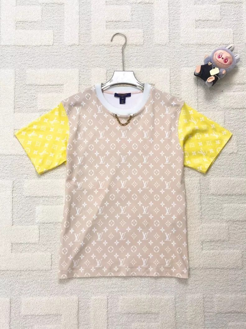 Louis Vuitton Louis Vuitton Pink Logo Print T-Shirt - dmc Size US XS / EU 42 / 0 - 1 Thumbnail